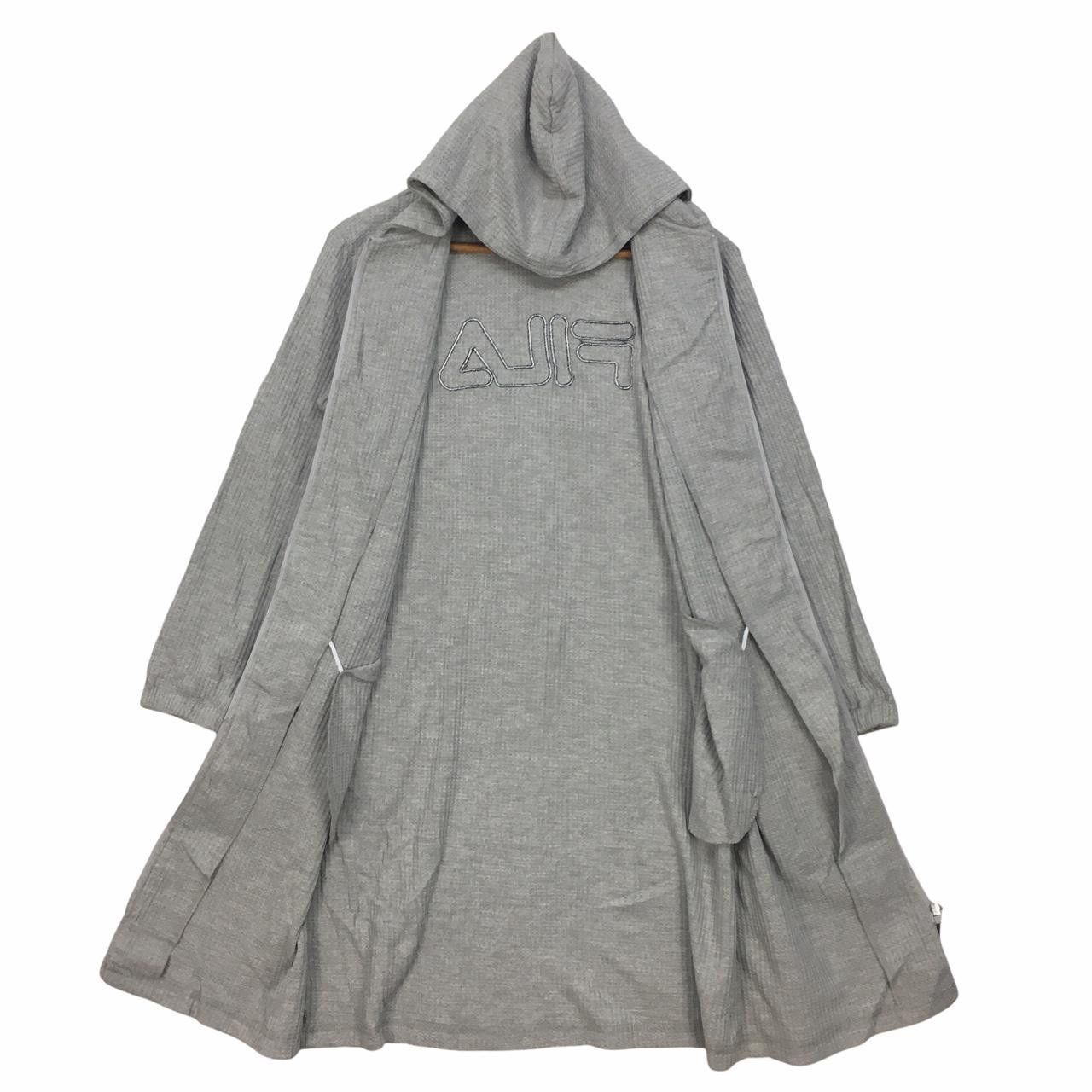 Fila Vtg FILA Zip Up Hoodie Jacket Sweater Spell Out Streetwear Size M / US 6-8 / IT 42-44 - 2 Thumbnail