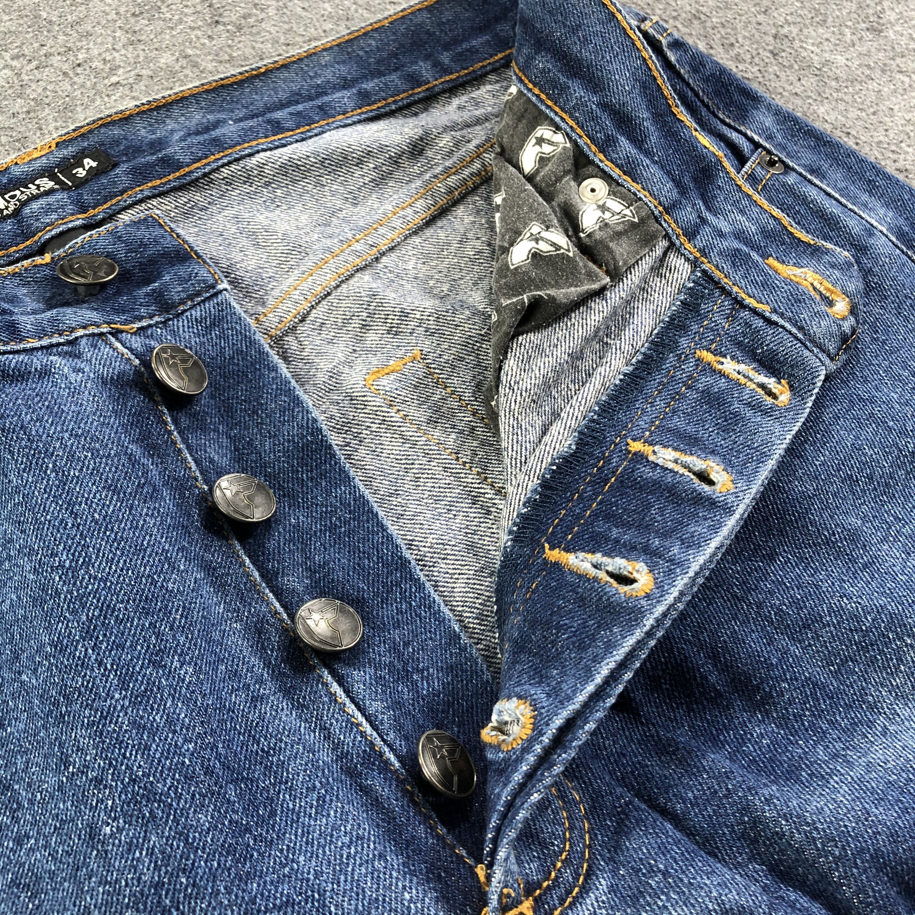 Famous Stars And Straps Famous Stars And Straps Jeans Blue Wash Denim -J2811 Size US 34 / EU 50 - 7 Thumbnail