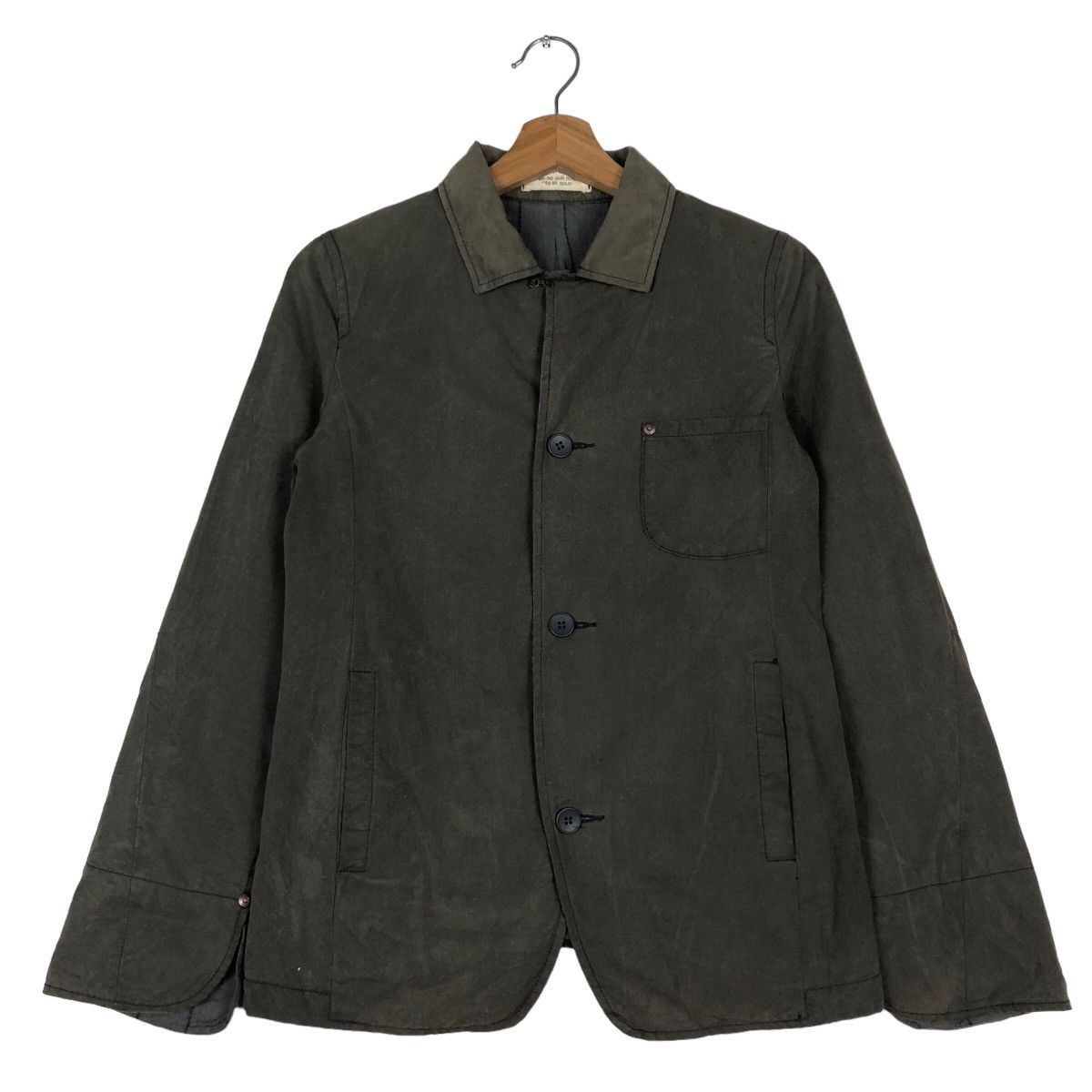 Vintage 🔥Vintage Cropped Chore Jacket Issey Miyake Japan Size US M / EU 48-50 / 2 - 1 Thumbnail