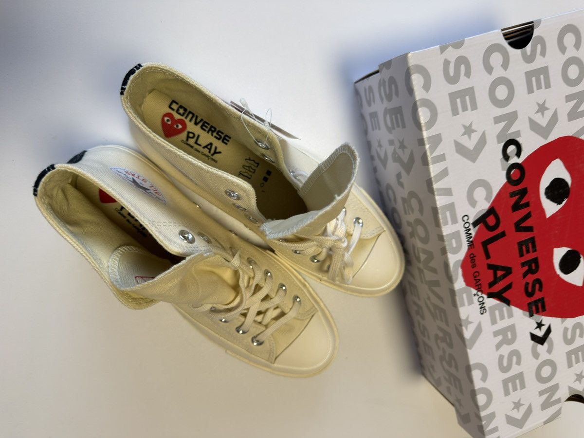 Comme des Garcons PLAY × Converse CONVERSE X COMME DES GARÇONS PLAY CHUCK 70 HI Size US 8 / EU 41 - 3 Thumbnail