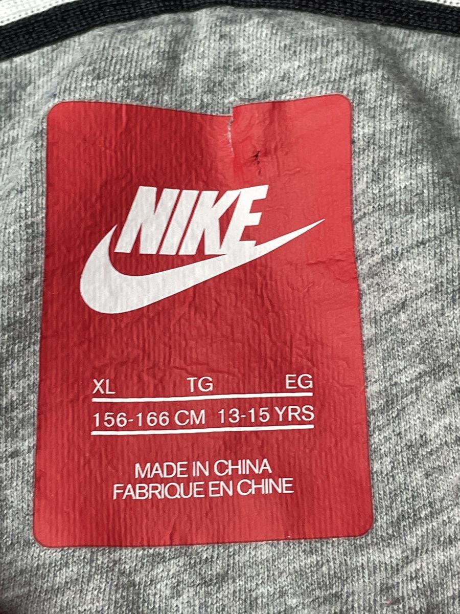 Nike RARE🔥Vintage Y2K Nike Hoodie Zip Spellout Shiny Hype Size XS / US 0-2 / IT 36-38 - 6 Thumbnail