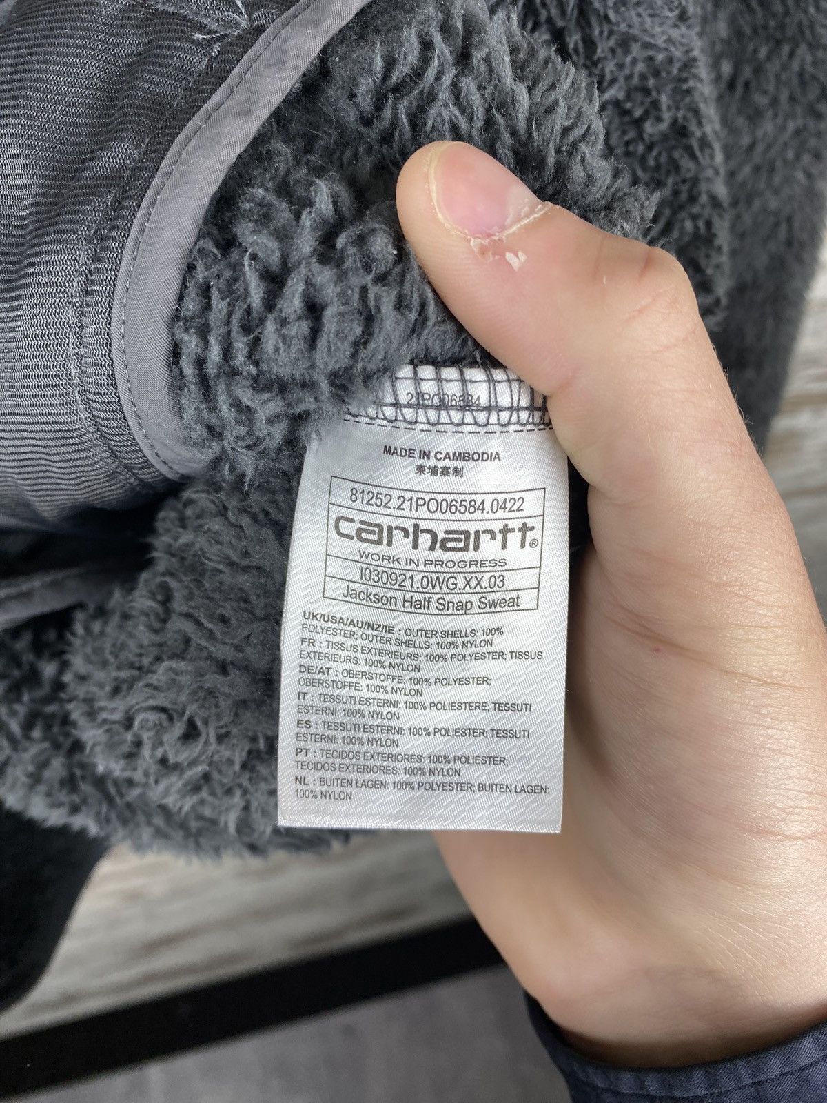 Carhartt Wip Carhartt WIP Sherpa Sweatshirt Size US S / EU 44-46 / 1 - 9 Thumbnail