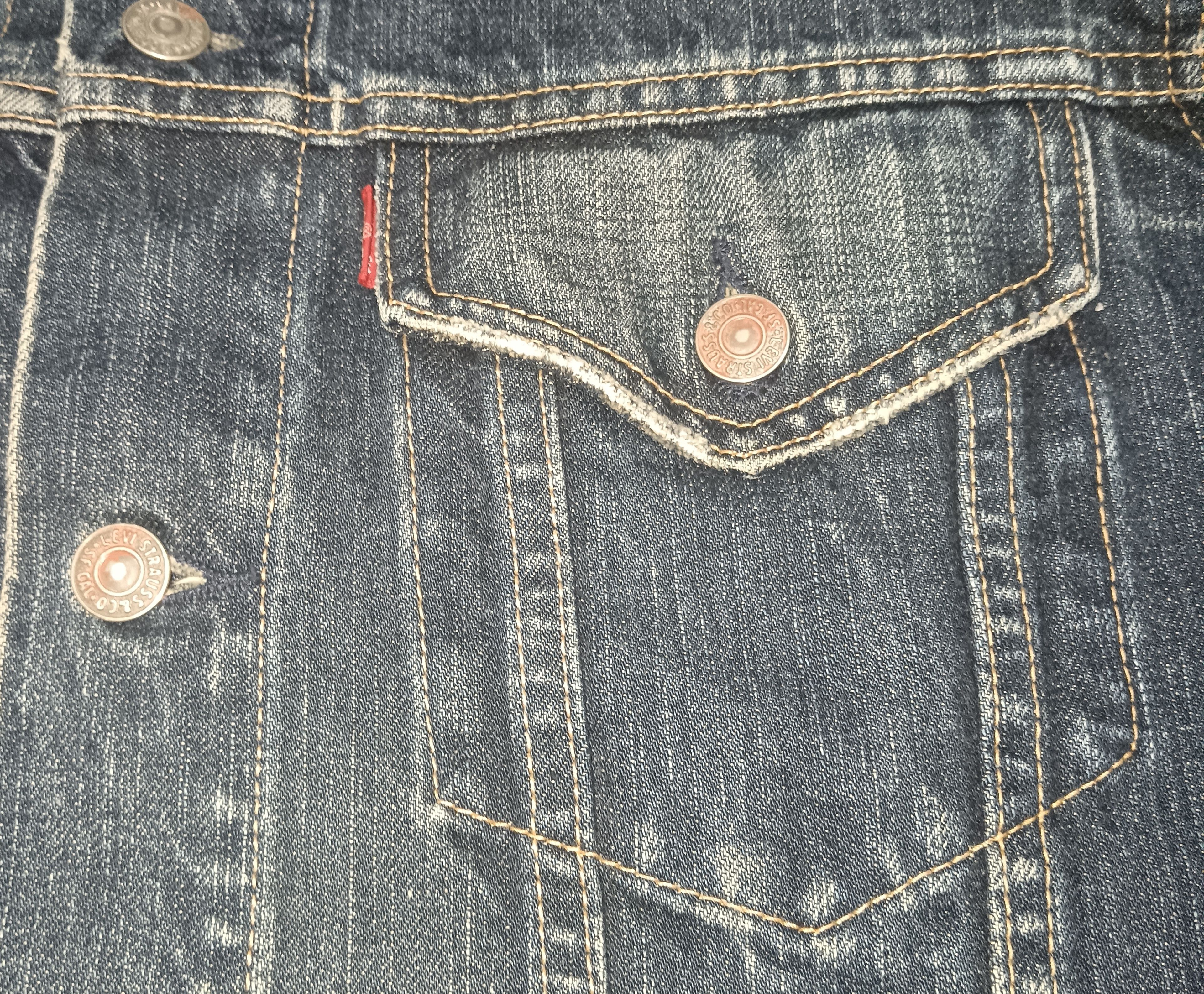 Levi's VINTAGE LEVIS REDLOOP SEASONED DENIM JACKET Size US M / EU 48-50 / 2 - 2 Thumbnail