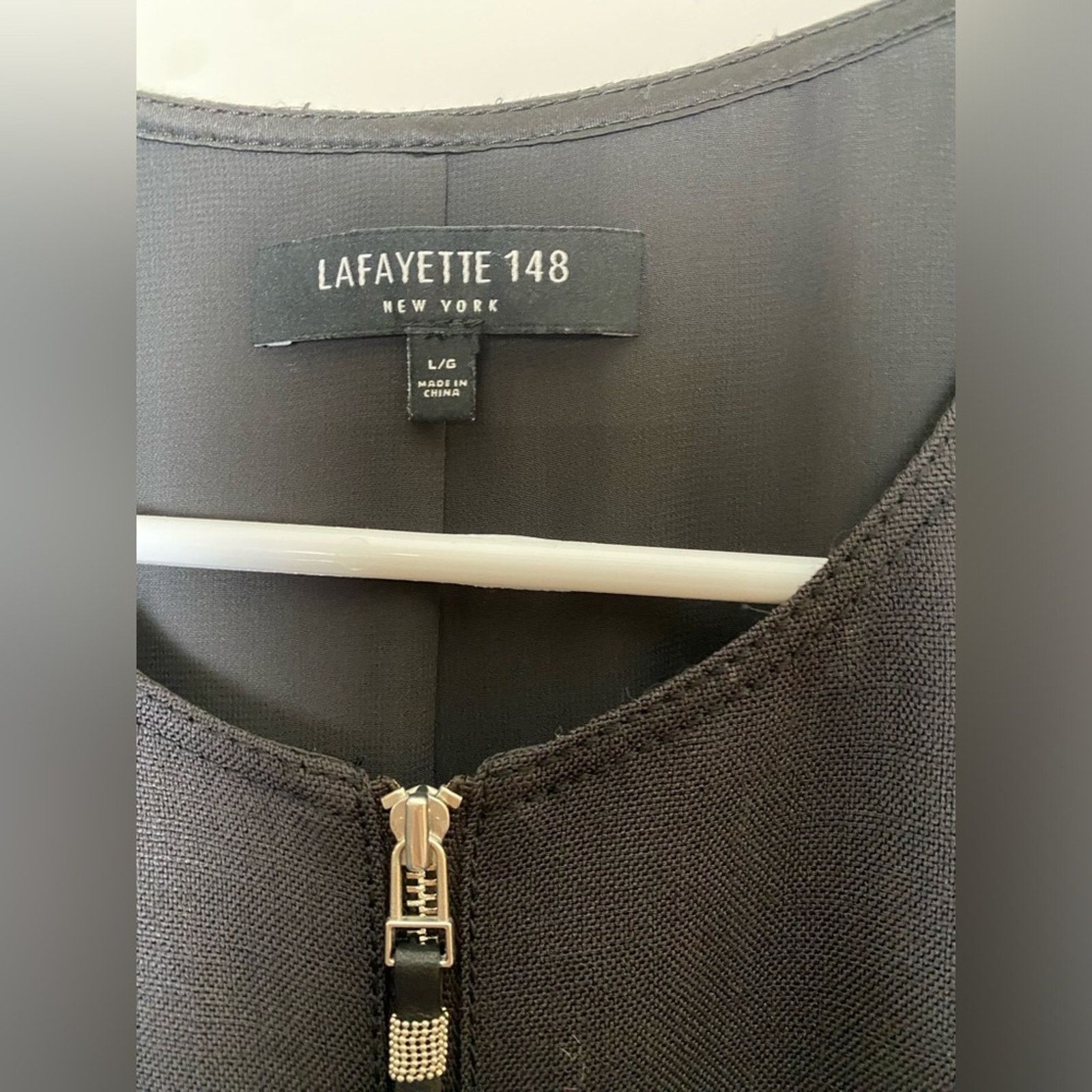 Lafayette 148 Lafayette 148 NY Midi Asymmetrical Dress L Size L / US 10 / IT 46 - 4 Thumbnail