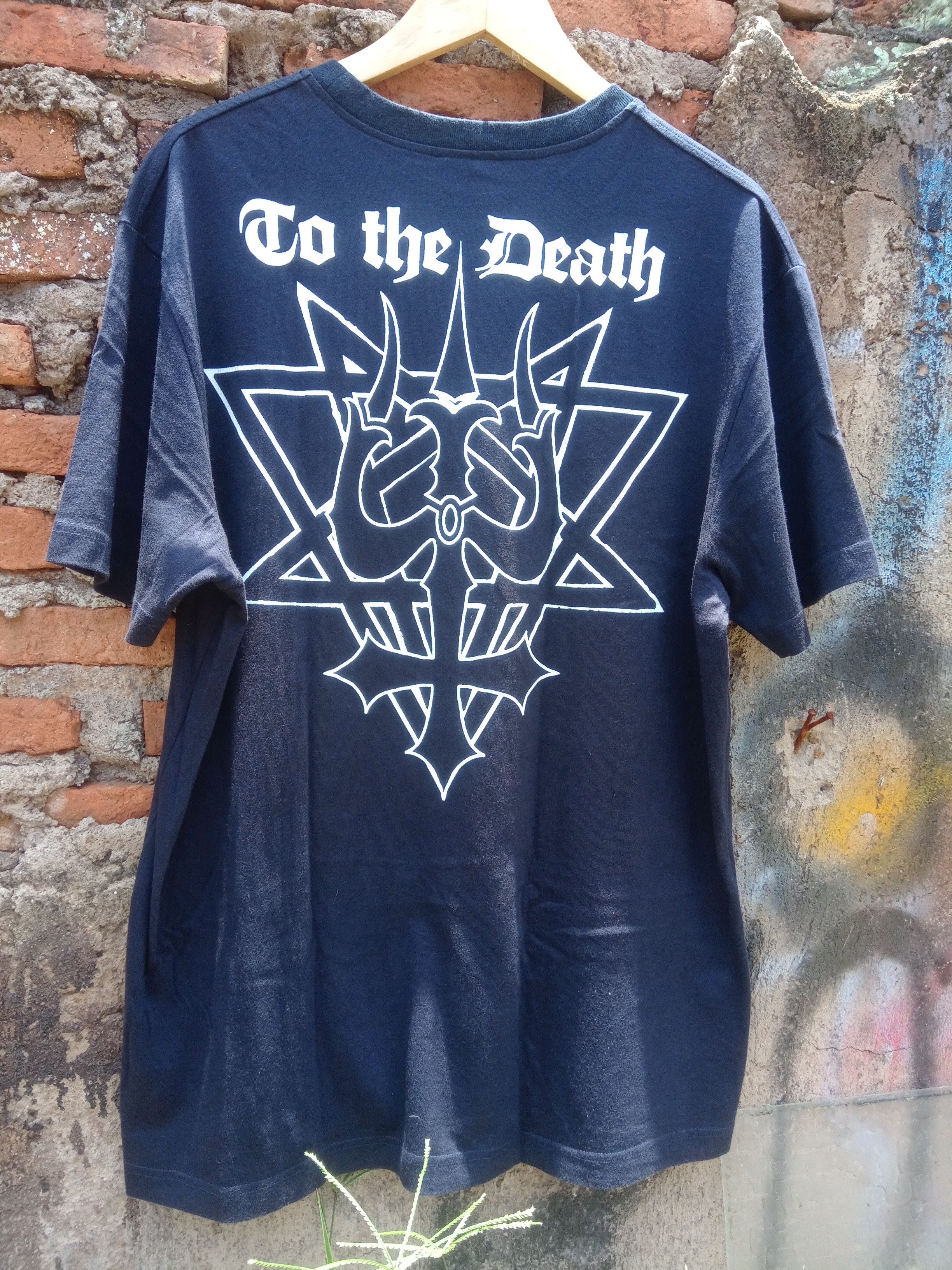Band Tees × Vintage WATAIN black metal militia Asian division Size US XL / EU 56 / 4 - 3 Thumbnail