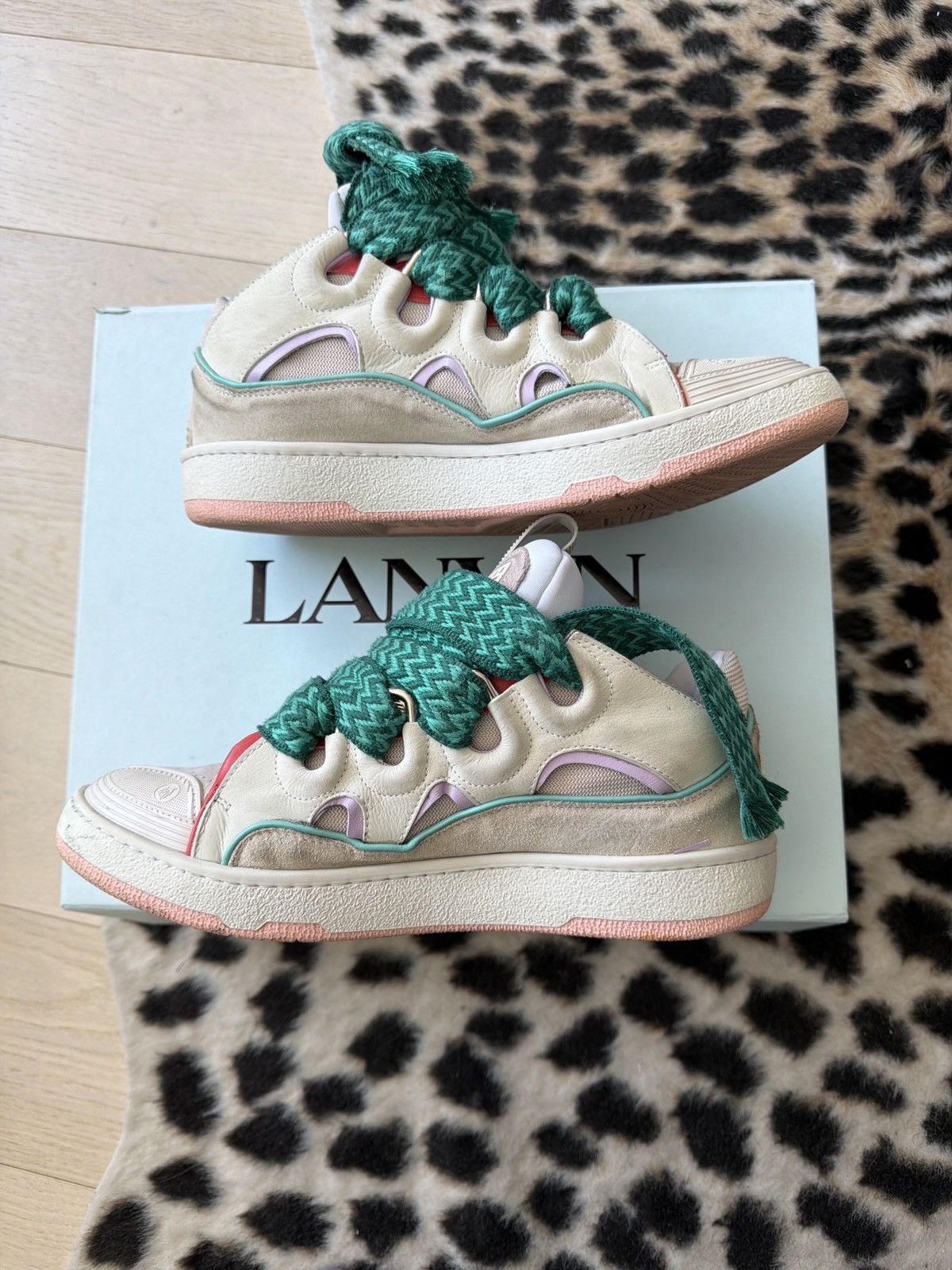 Lanvin Lanvin Curb Sneakers Size US 11 / IT 41 - 2 Thumbnail