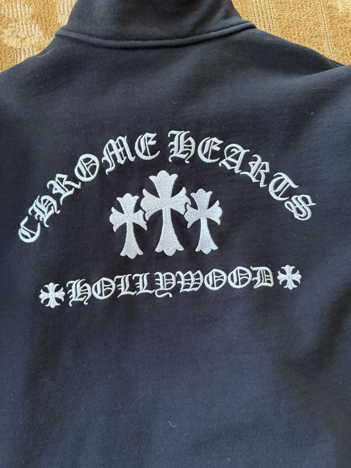 Chrome Hearts Chrome Hearts Men’s Hollywood 1/2 Zip Size US XL / EU 56 / 4 - 12 Thumbnail