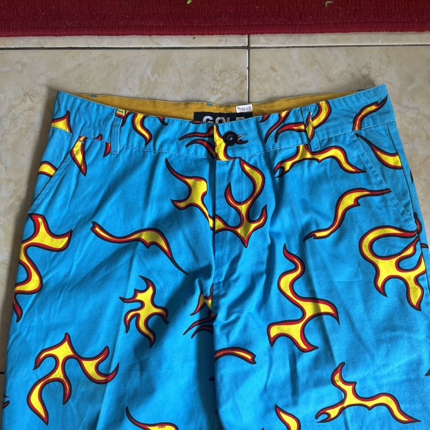 Golf Wang Golf Wang Flame Trouser Pants Size US 30 / EU 46 - 3 Thumbnail