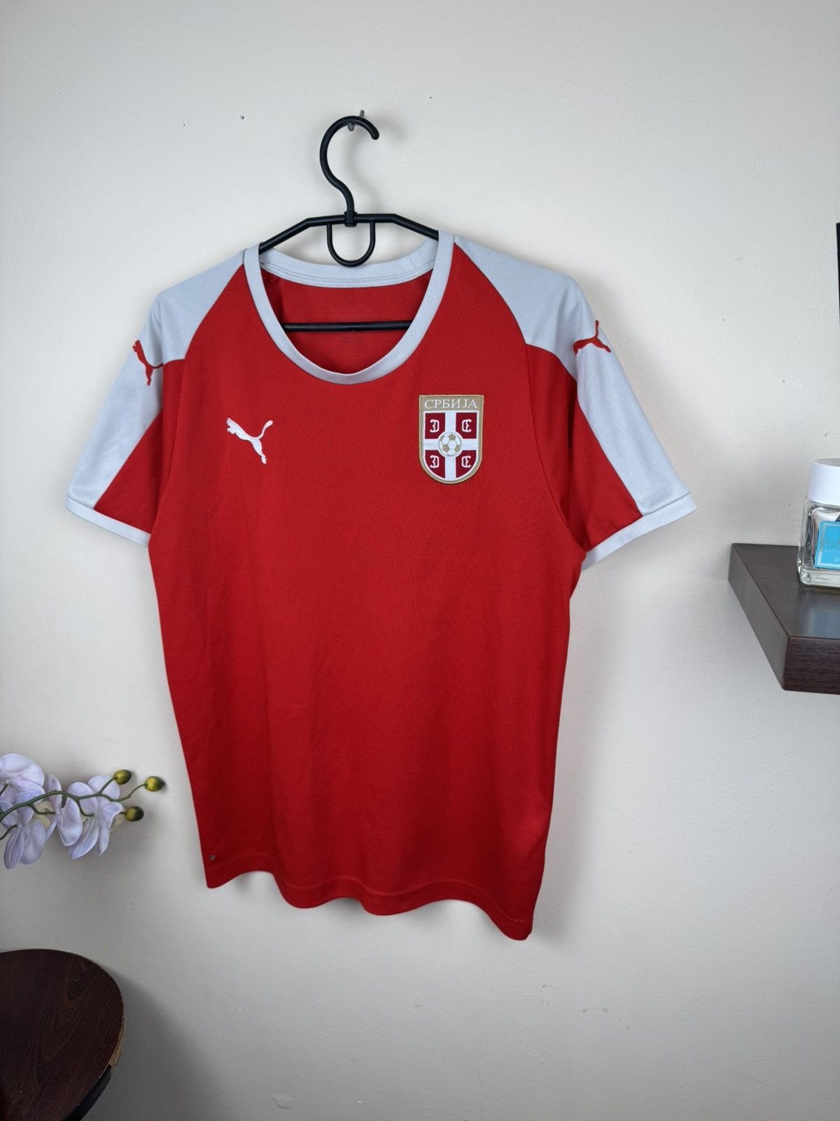 Puma Puma Serbia Jersey 2018-2020 Soccer Football Sz M Size US M / EU 48-50 / 2 - 6 Thumbnail