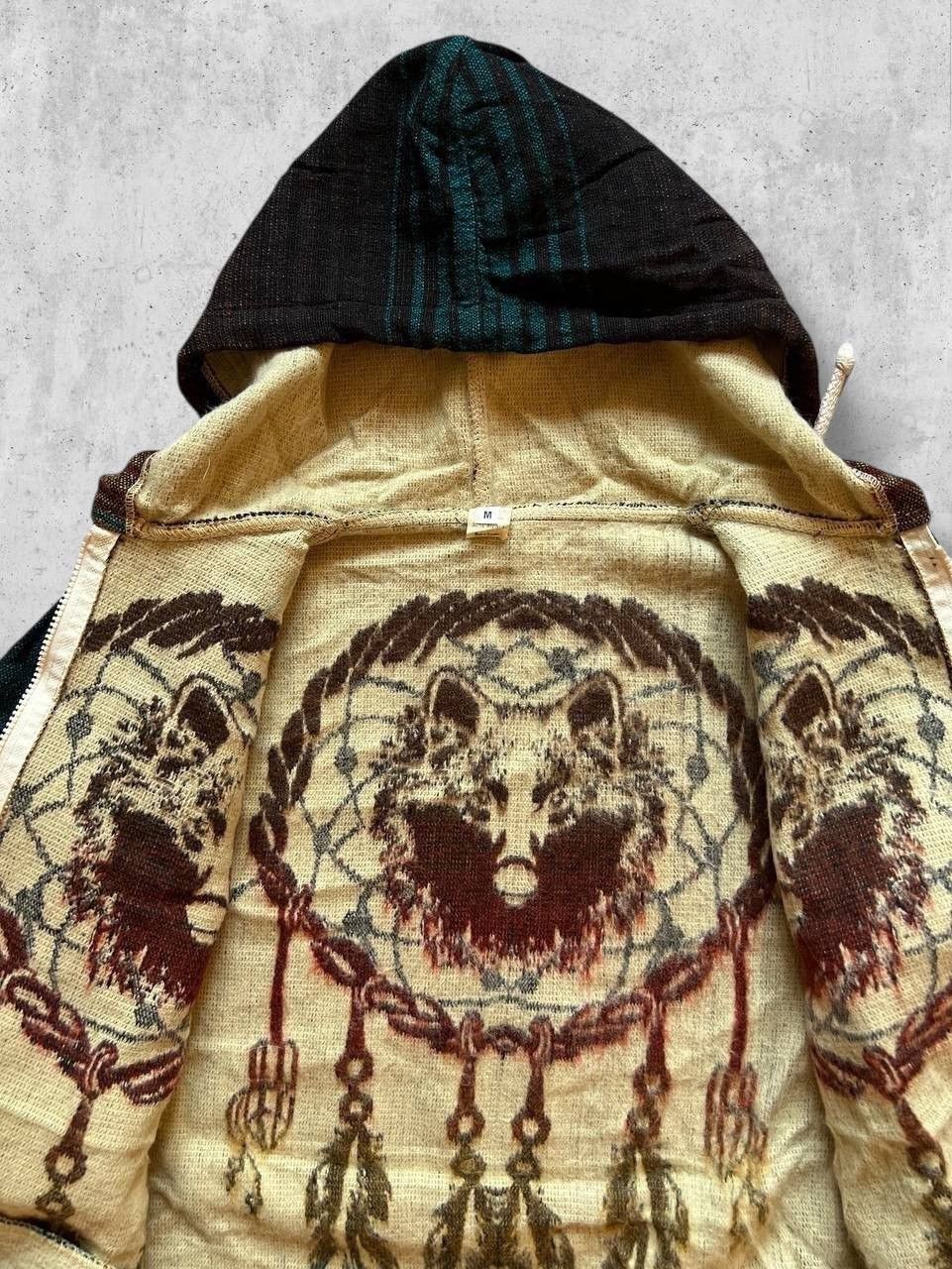 Other USA NATIVE SPIRIT WOLVES HOODIE VINTAGE ZIP hooded Size US M / EU 48-50 / 2 - 4 Thumbnail