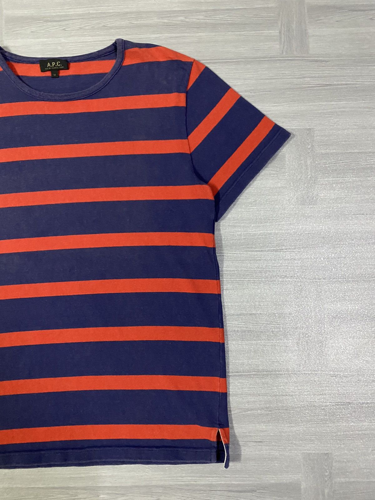 A.P.C. A.P.C Striped Tee Size US M / EU 48-50 / 2 - 4 Thumbnail