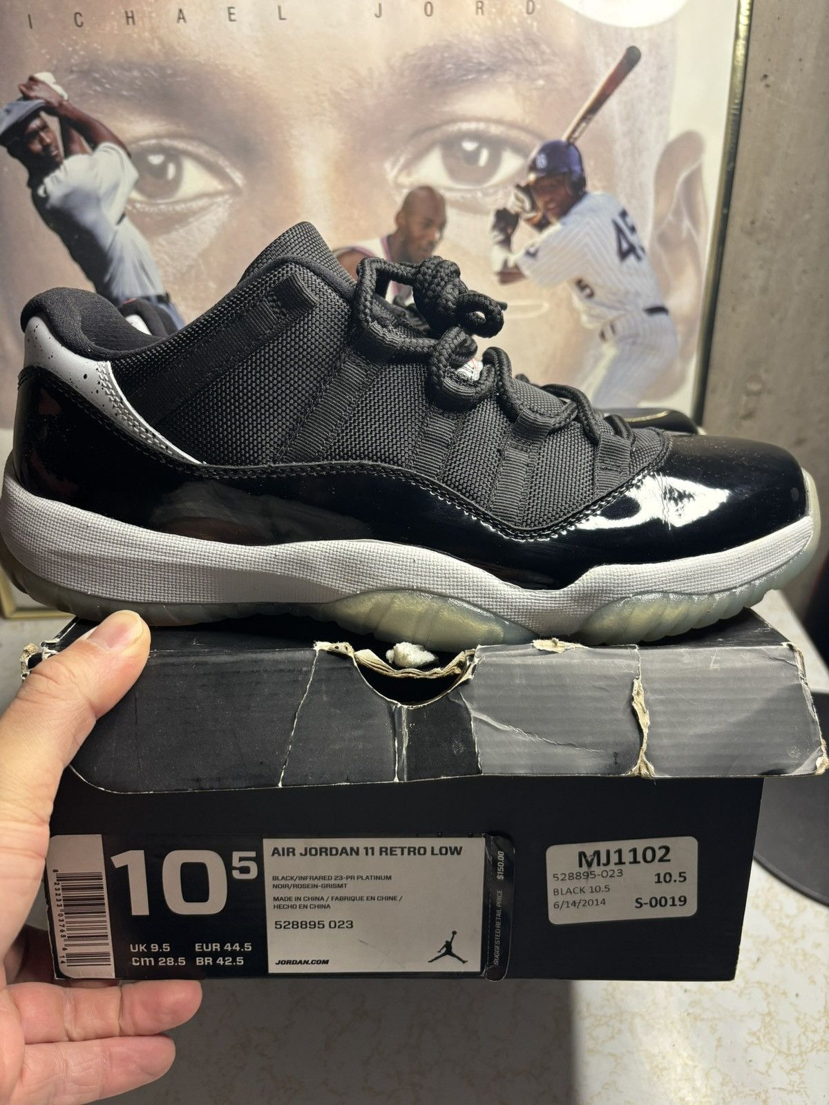 Jordan Brand Air Jordan 11 Retro Low Infrared Size US 10.5 / EU 43-44 - 1 Thumbnail