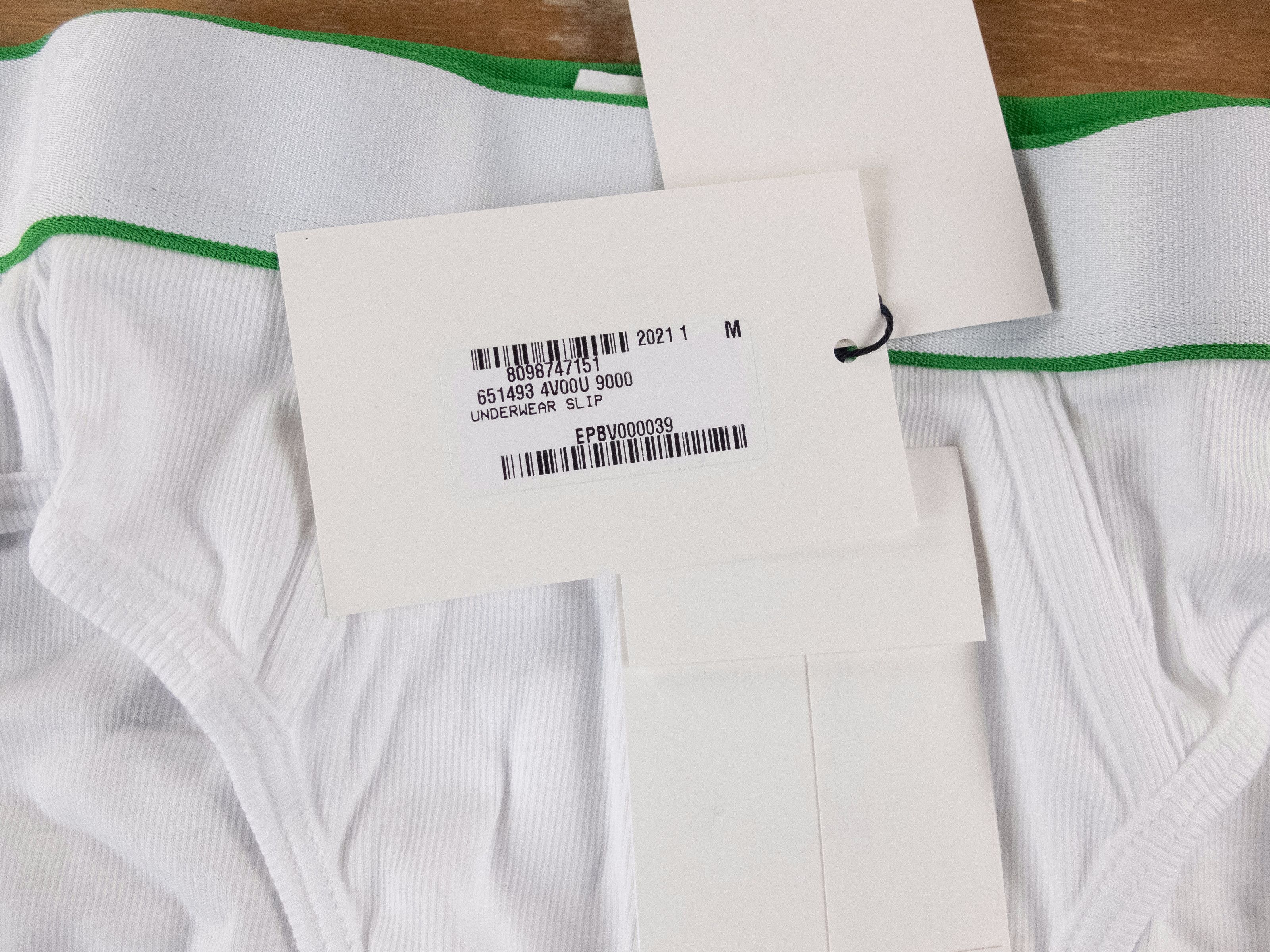 Bottega Veneta BOTTEGA VENETA 3 pack white cotton briefs Medium underwear Size 32 - 5 Thumbnail
