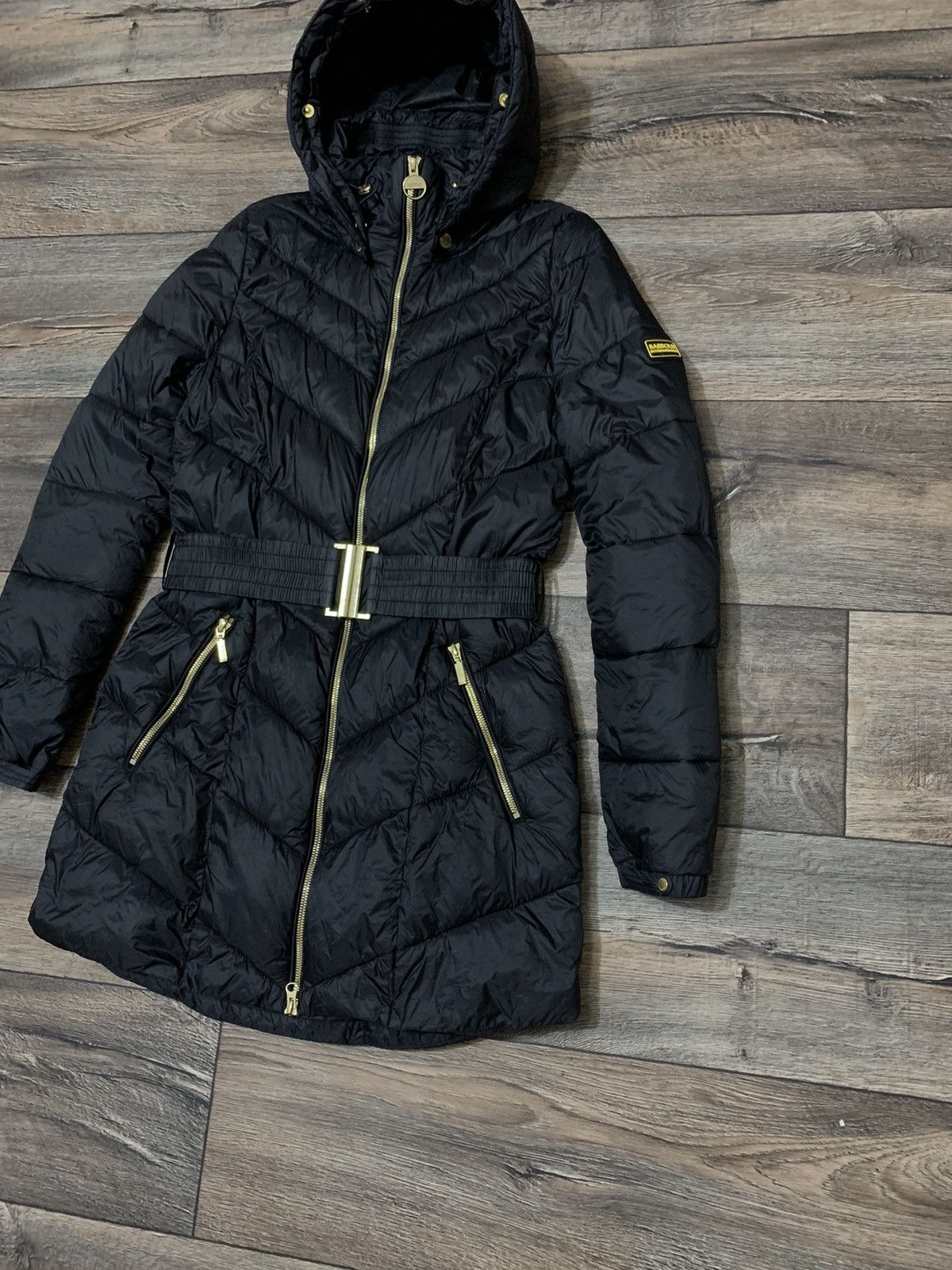Barbour Barbour International Highpoint Quilt Fibre Down Coat Jacket Size S / US 4 / IT 40 - 2 Thumbnail
