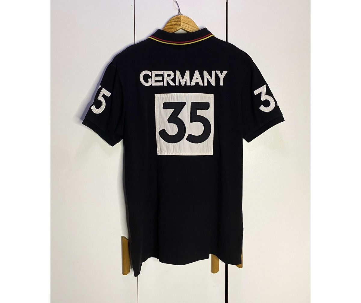 Polo Ralph Lauren × Vintage Ralph Lauren RL Germany Country Black Polo Shirt Chief keef Size US M / EU 48-50 / 2 - 1 Thumbnail