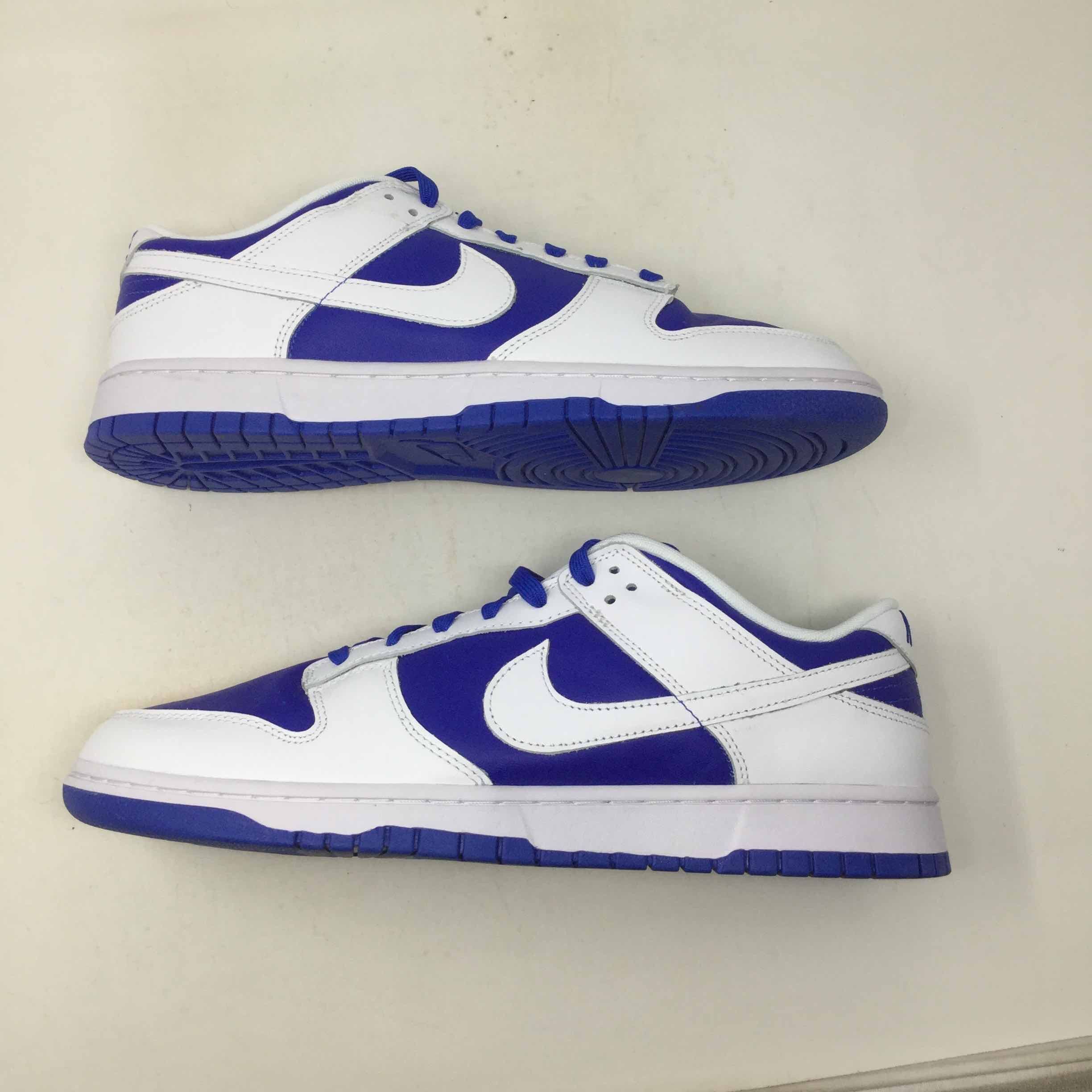 Nike × Vintage 2007 Dunk Low “White Ice Blue-Obsidian” (Sz  display picture 3