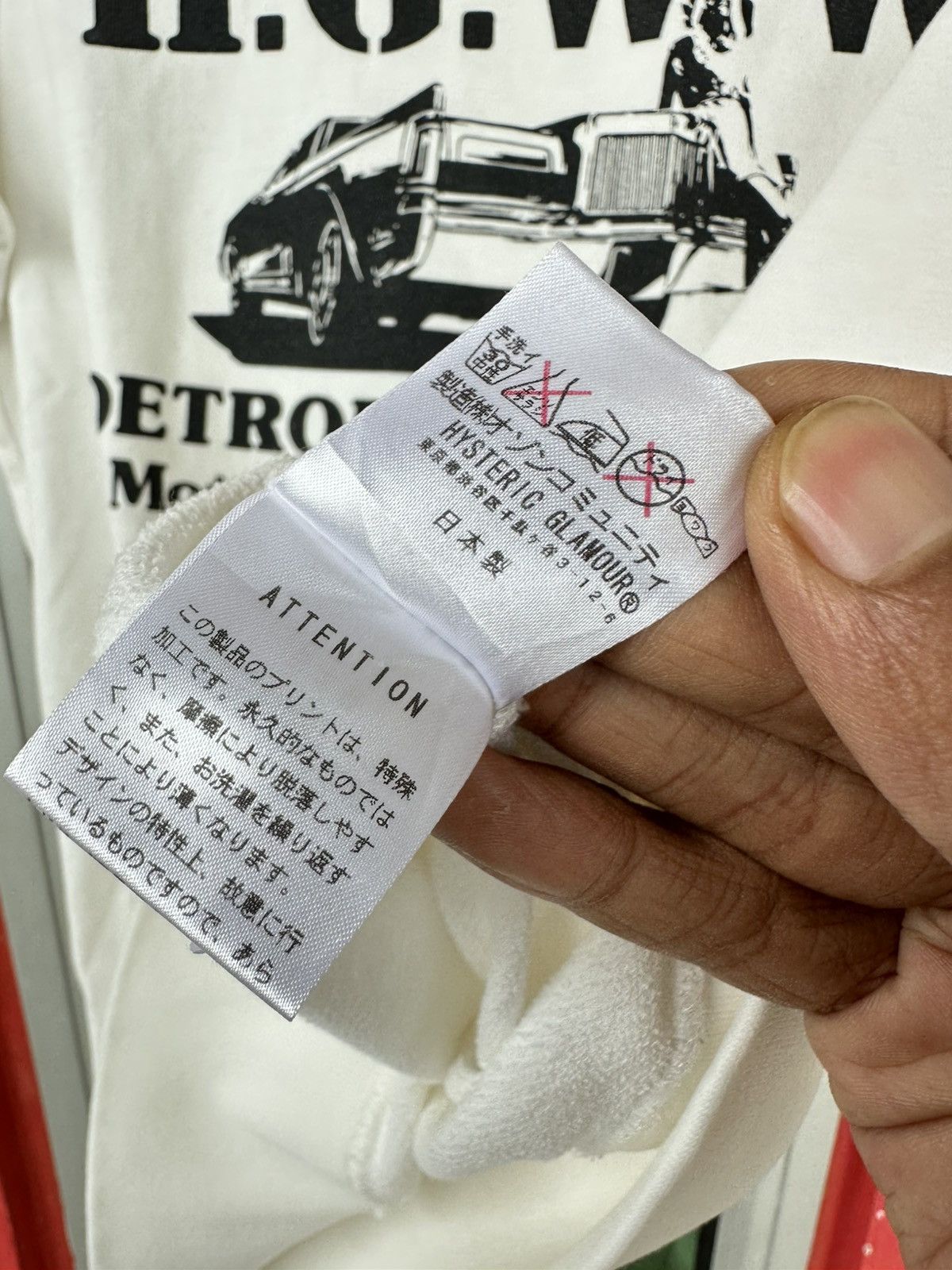Hysteric Glamour Hysteric Glamour Detroit Michigan “Motor City Is Burning”Tee Size US S / EU 44-46 / 1 - 5 Thumbnail