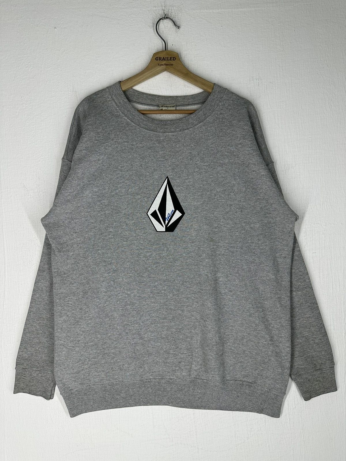 Vintage × Volcom Vintage Volcom Center Logo Sweatshirt Size US L / EU 52-54 / 3 - 2 Thumbnail