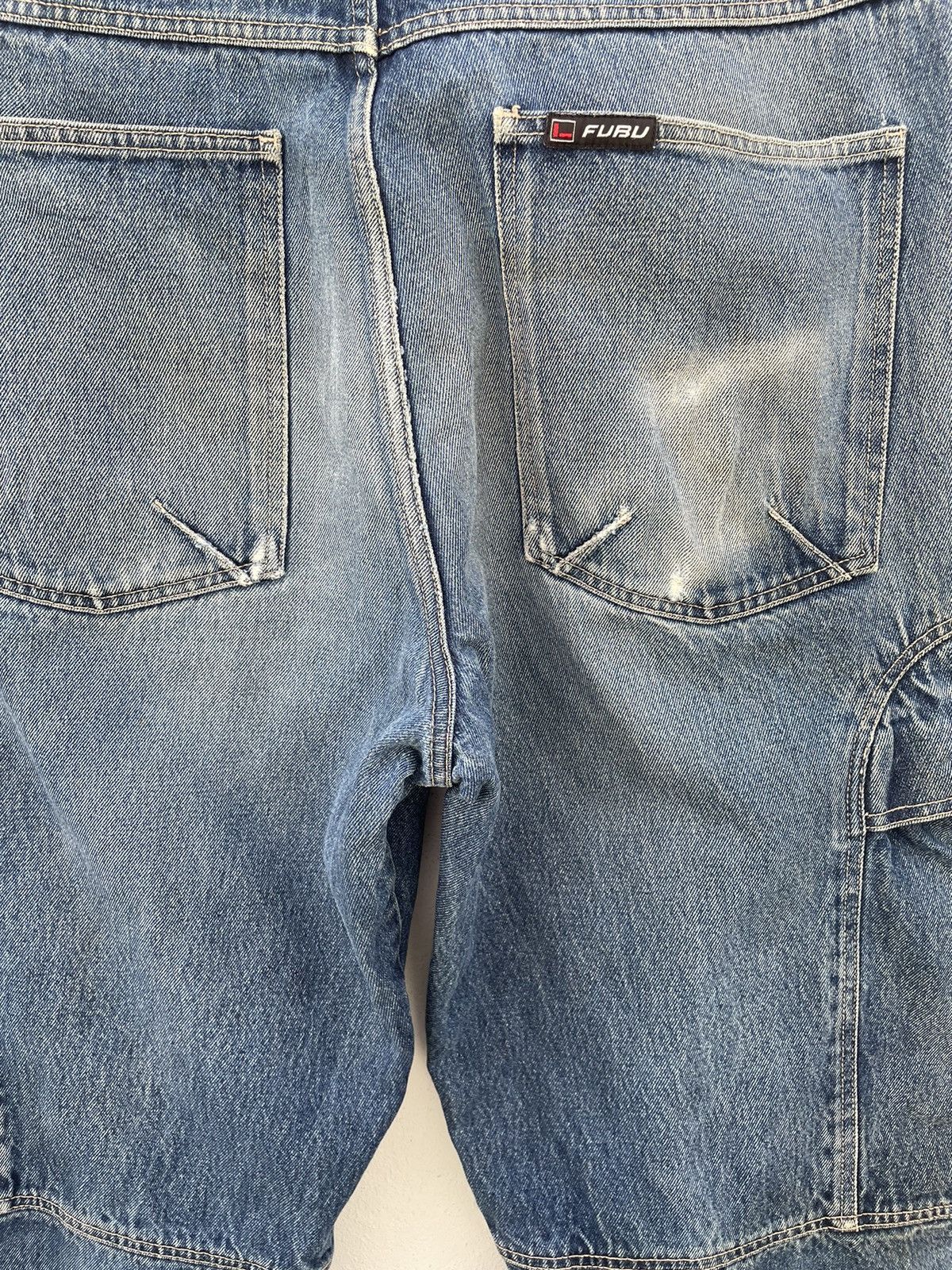 Fubu FUBU Side Pocket Baggy Jeans Size US 36 / EU 52 - 14 Thumbnail