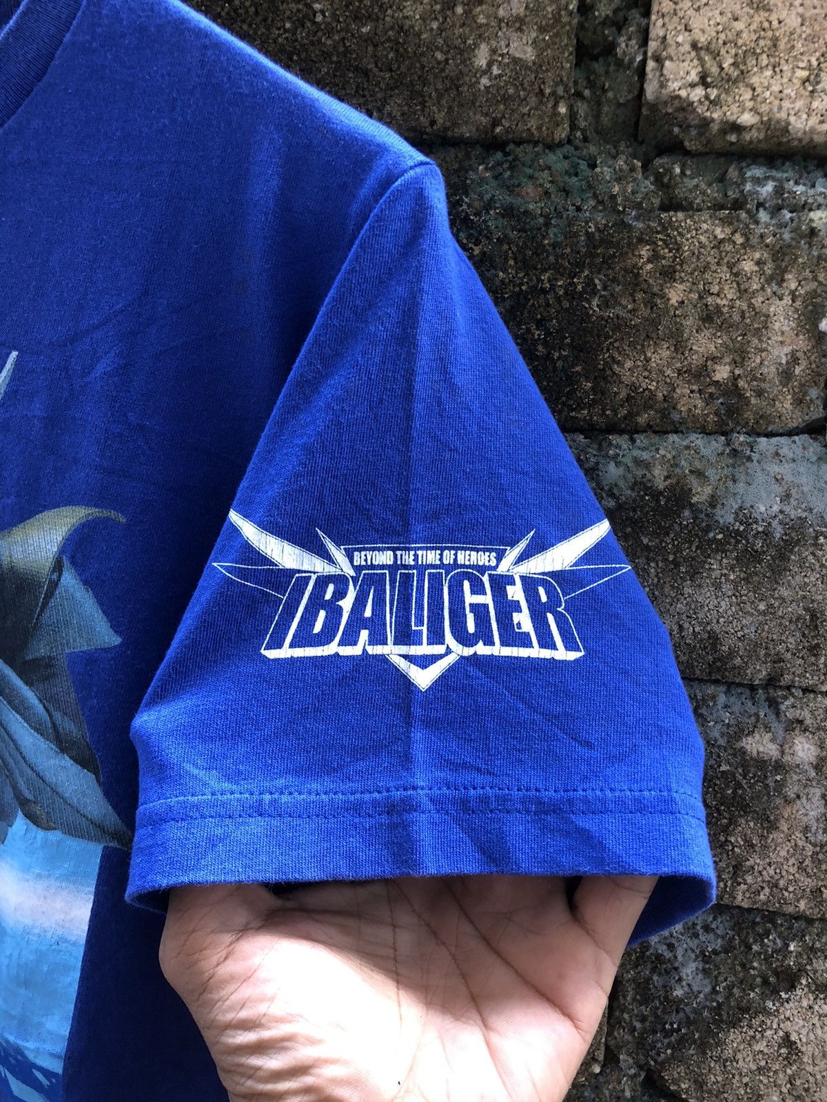 Anime × Japanese Brand × Vintage Vintage Anime Superhero Jikuu Denshi Ibaliger R Tshirt Size US M / EU 48-50 / 2 - 10 Thumbnail