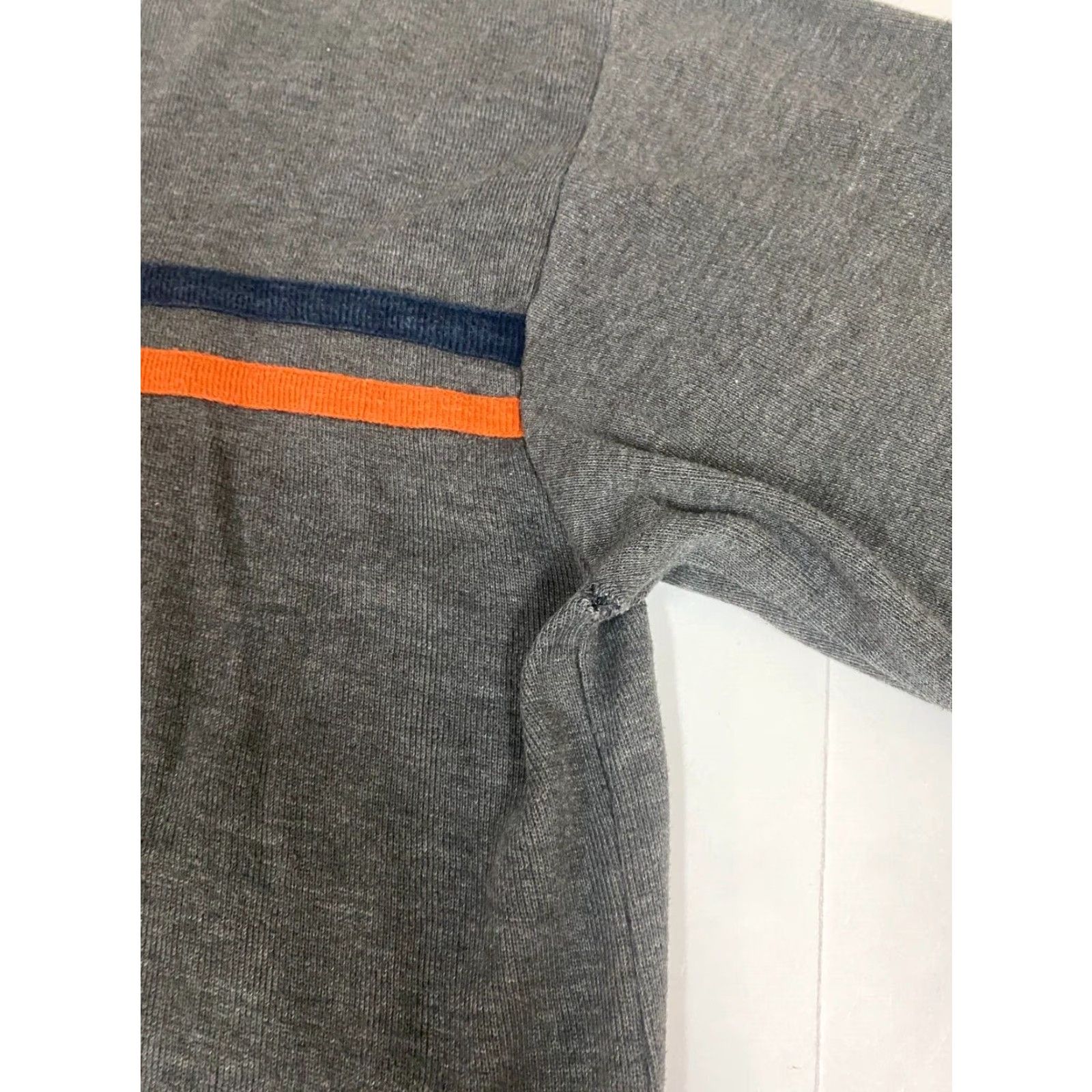 Vintage Ferruche Mens Sweater XL Gray Crewneck Pullover Knit Cashmere Cotton Chunky-Knit Logo 1/4 Zip Vintage No? Size US XL / EU 56 / 4 - 4 Thumbnail