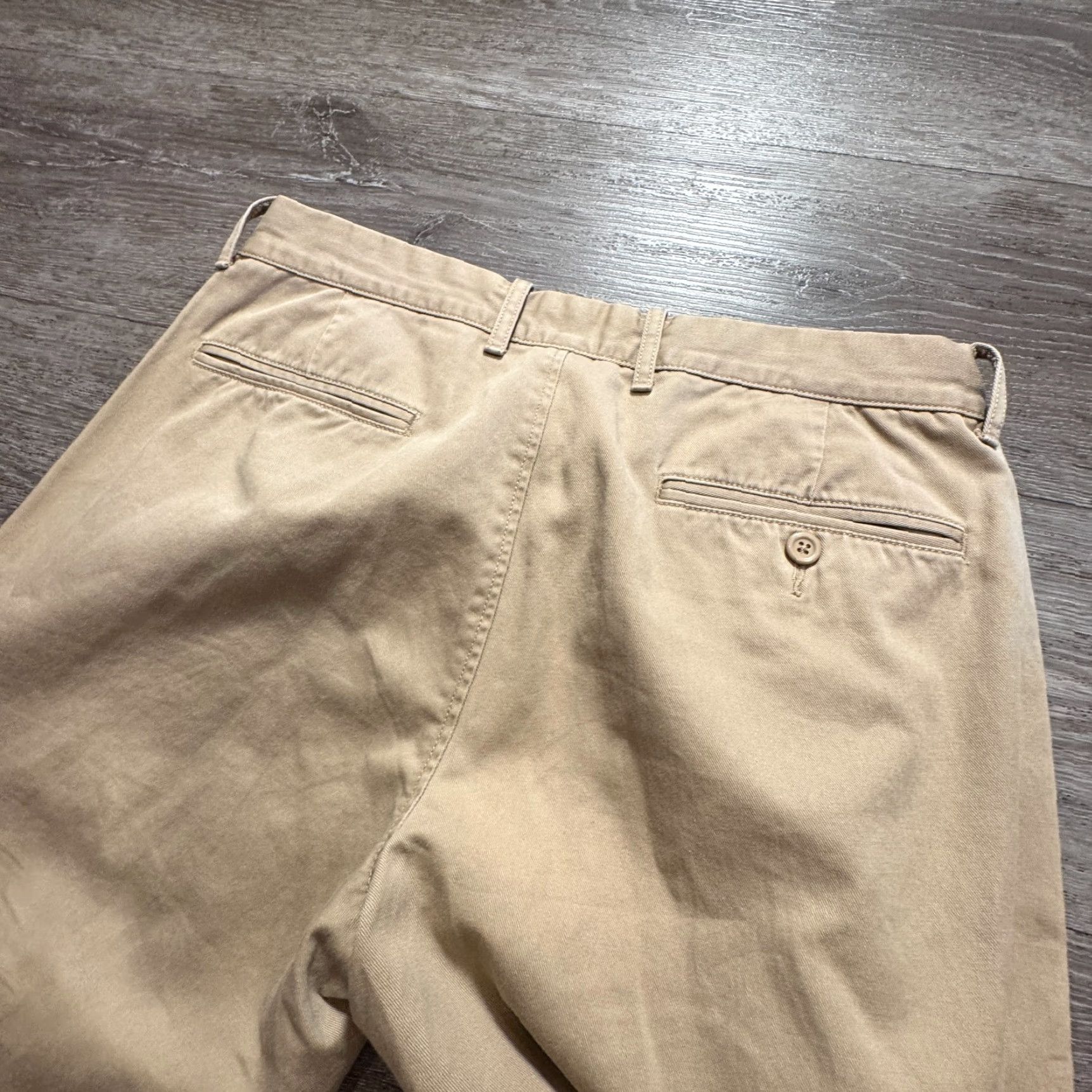 J.Crew J.CREW Pants Slim Beige 32x32 Regular 100% Cotton Chino Mens Straight Modern Vintage No Size US 32 / EU 48 - 5 Thumbnail