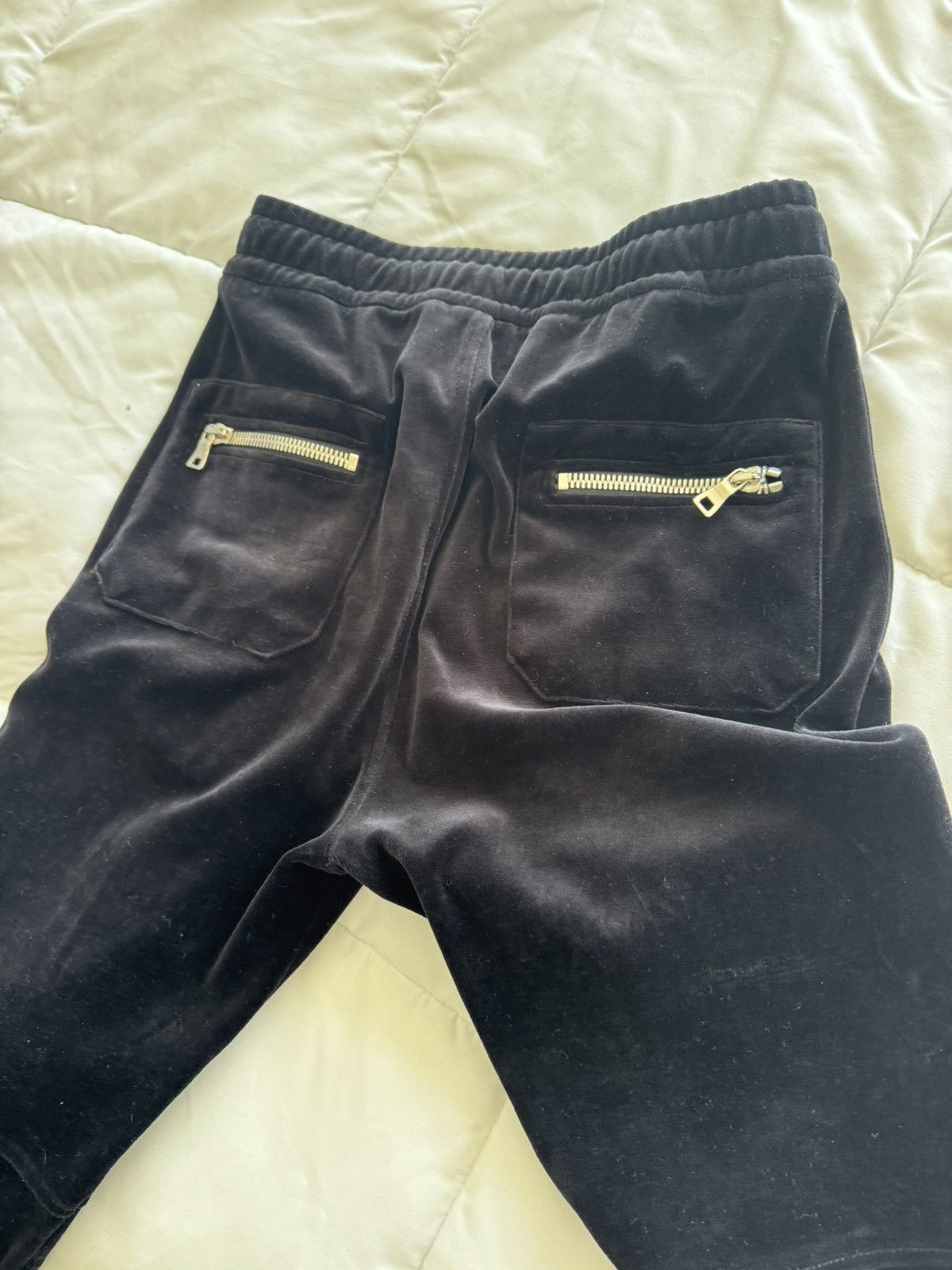 Balmain Balmain biker Velvet feel pant Size US 32 / EU 48 - 2 Thumbnail