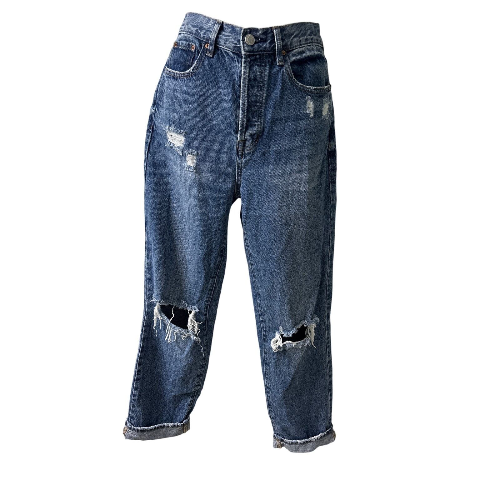 Pacsun Pacsun 100% cotton “dad jeans” sz 25 button fly Size 25" / US 0 / IT 36 - 1 Thumbnail