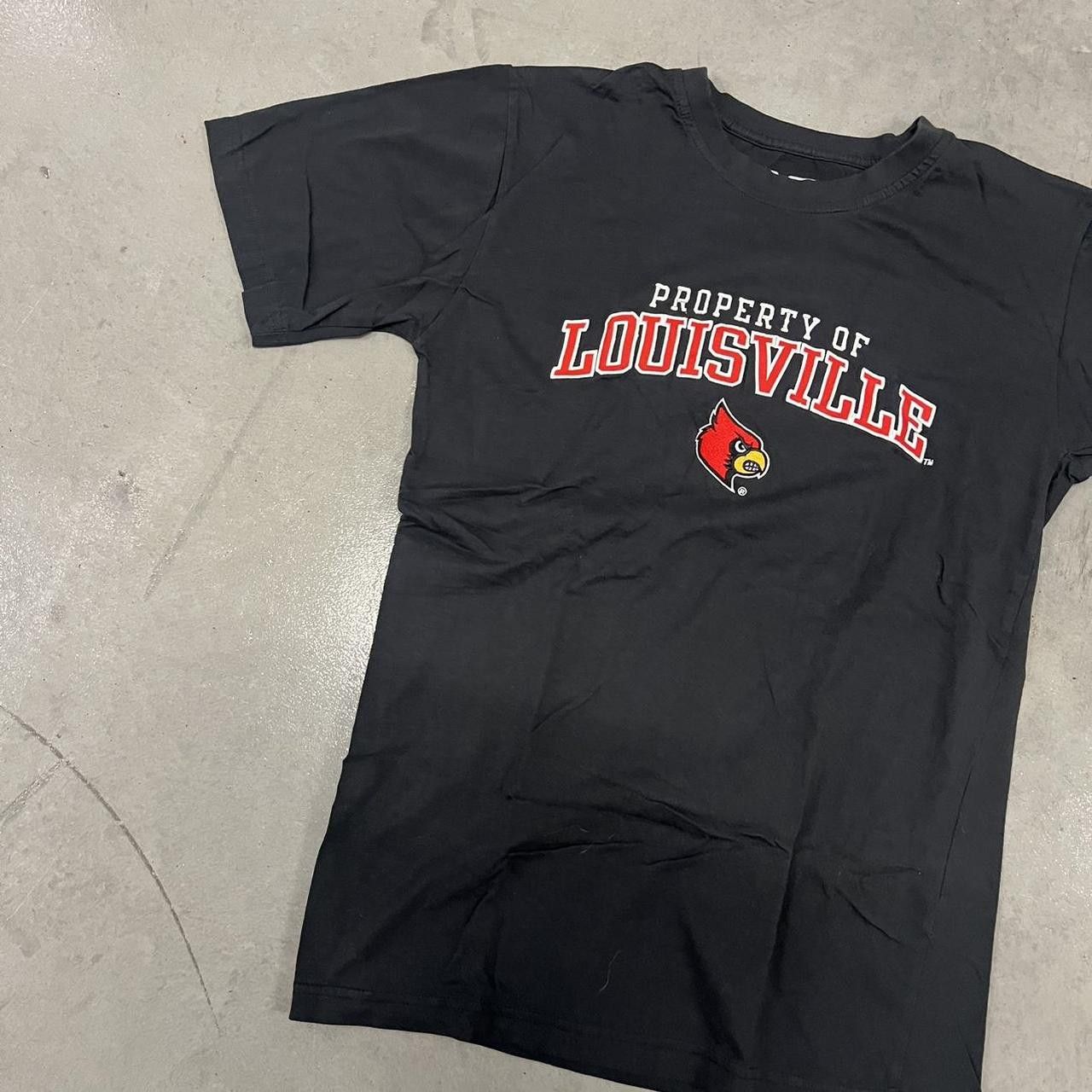 Vintage Vintage Y2K University of Louisville Cardinals College Tee! Size US M / EU 48-50 / 2 - 2 Thumbnail