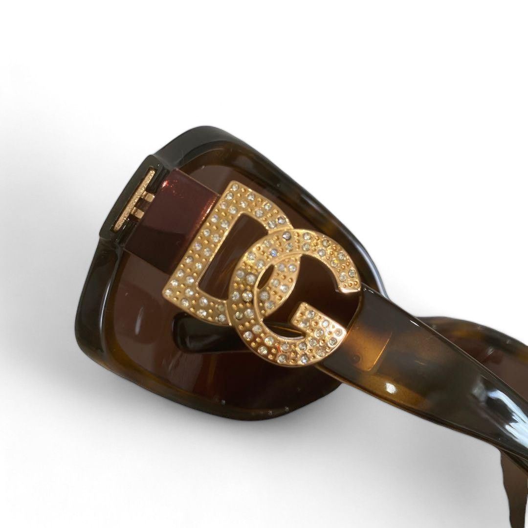 Dolce & Gabbana Dolce & Gabbana - Sidemark Sunglasses Brown Size ONE SIZE - 8 Thumbnail