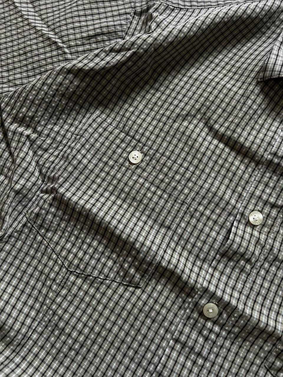 Barbour Barbour Linen Mix Short Sleeve Check Summer Shirt Size XL Size US XL / EU 56 / 4 - 4 Thumbnail