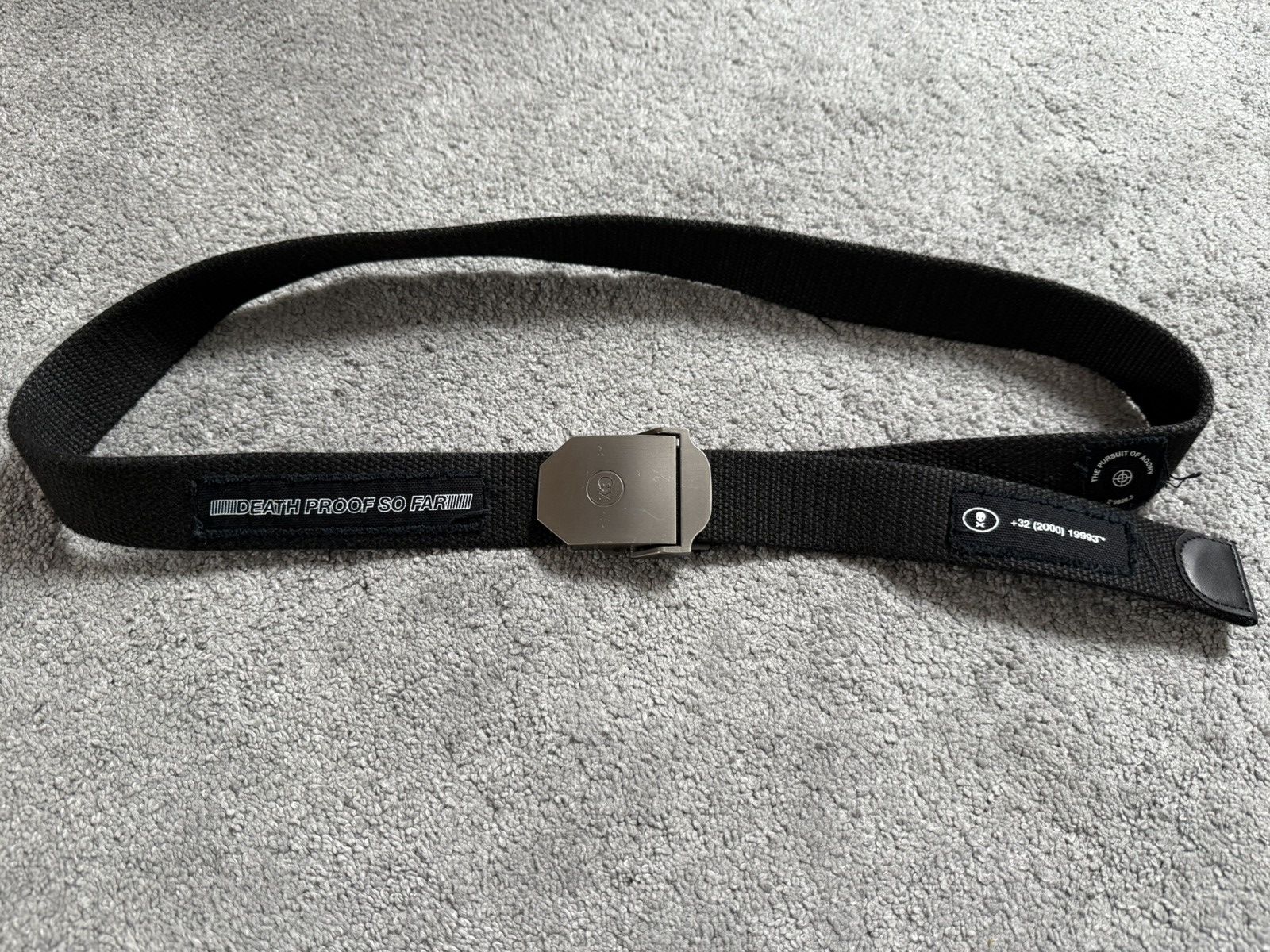 MXDVS Mxdvs canvas belt 1.0, Size 130 cm Size ONE SIZE - 1 Thumbnail