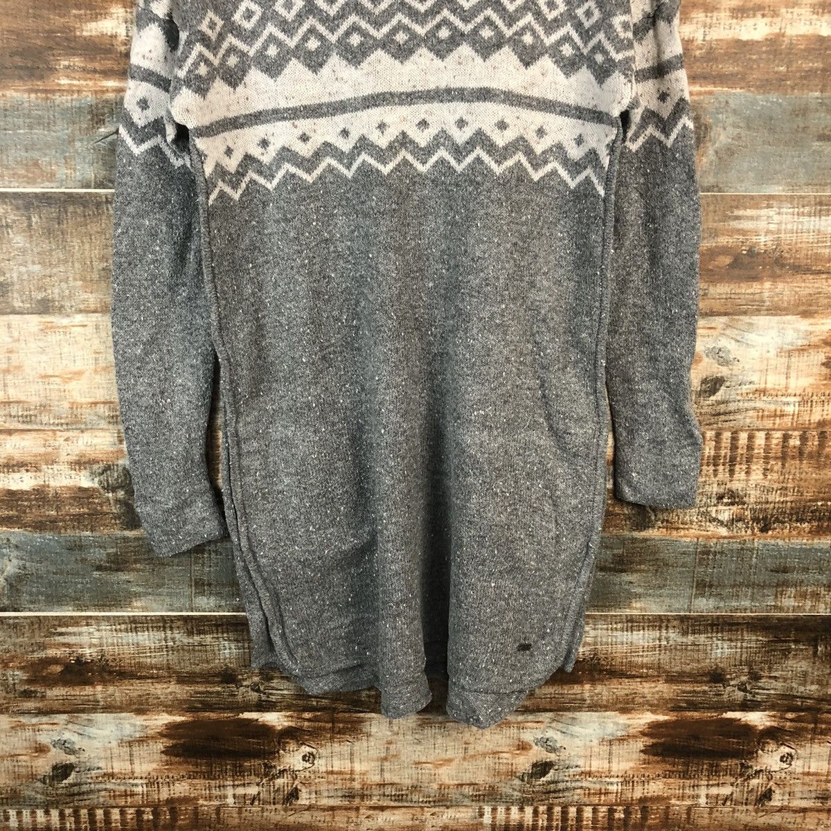 Homespun Knitwear DL Roxy Gray Knitwear #C734 Size S / US 4 / IT 40 - 3 Thumbnail