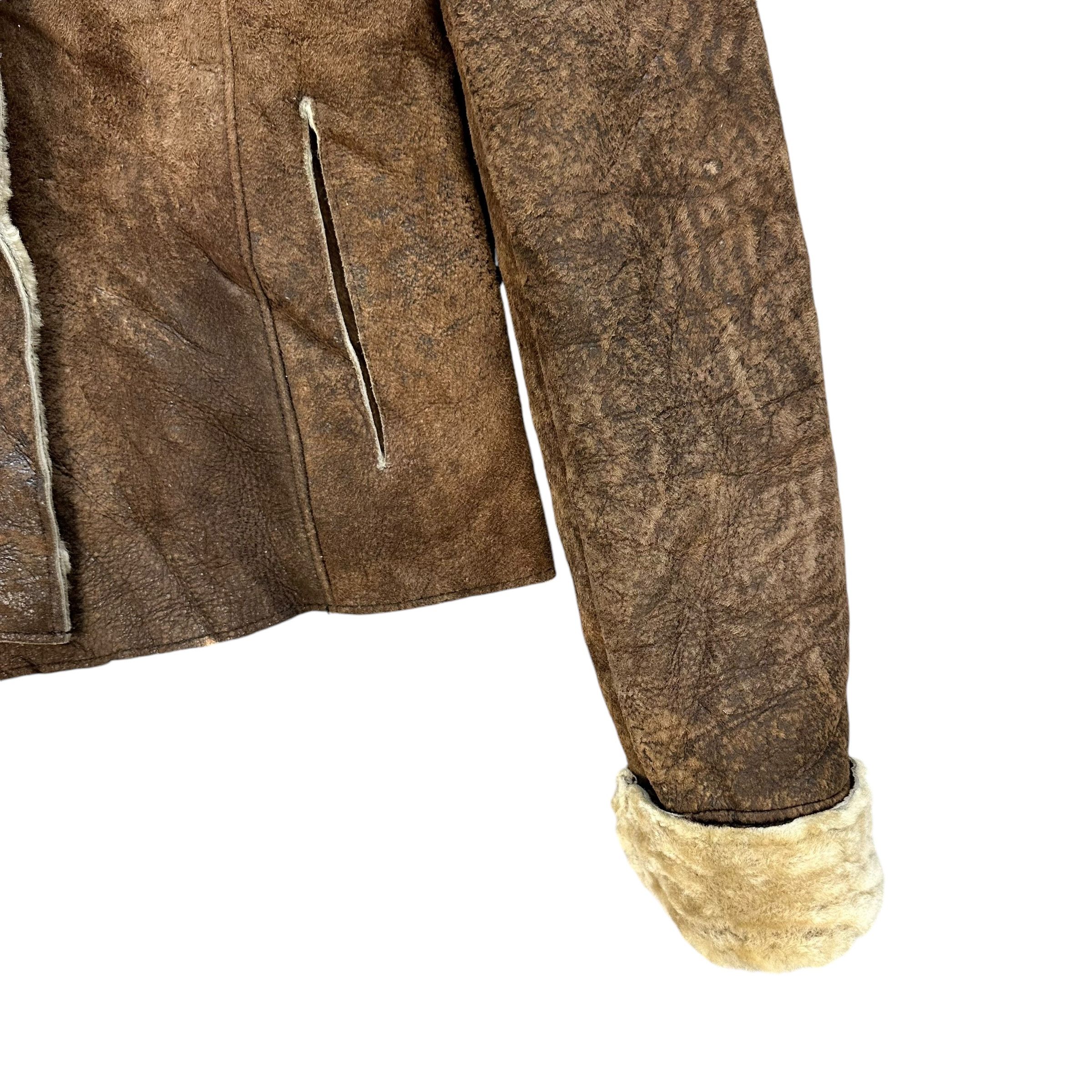 Genuine Leather DOMA LEATHER Jacket Women's Shearling Jacket #1511-A62 Size S / US 4 / IT 40 - 6 Thumbnail