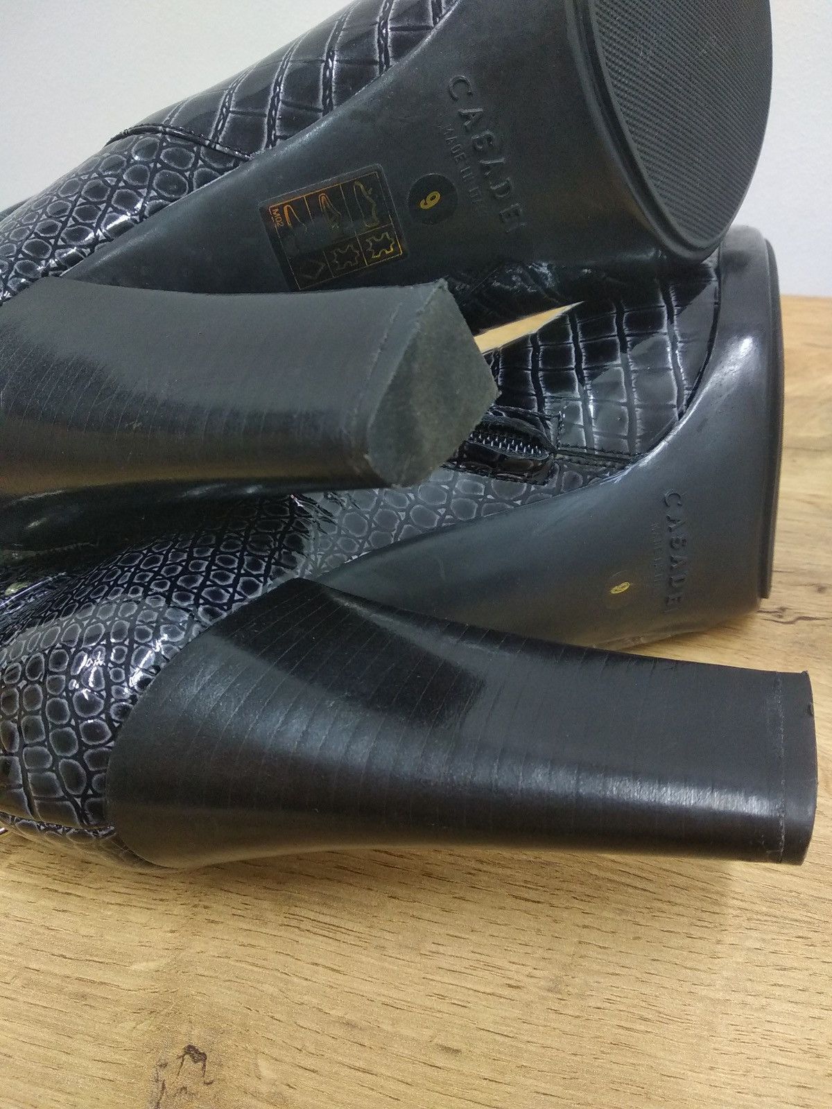 Casadei × Casedei Casadei High Boots Size 39 Italy Leather Luxury Style Size US 9 / IT 39 - 15 Thumbnail