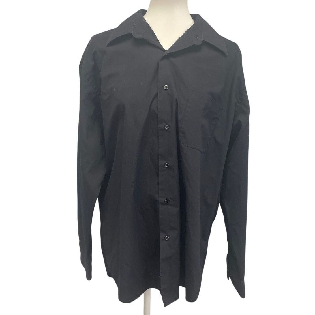 Croft & Barrow Croft & Borrow Mens Large PolyCotton Shirt w Front Pocket Size US L / EU 52-54 / 3 - 1 Thumbnail