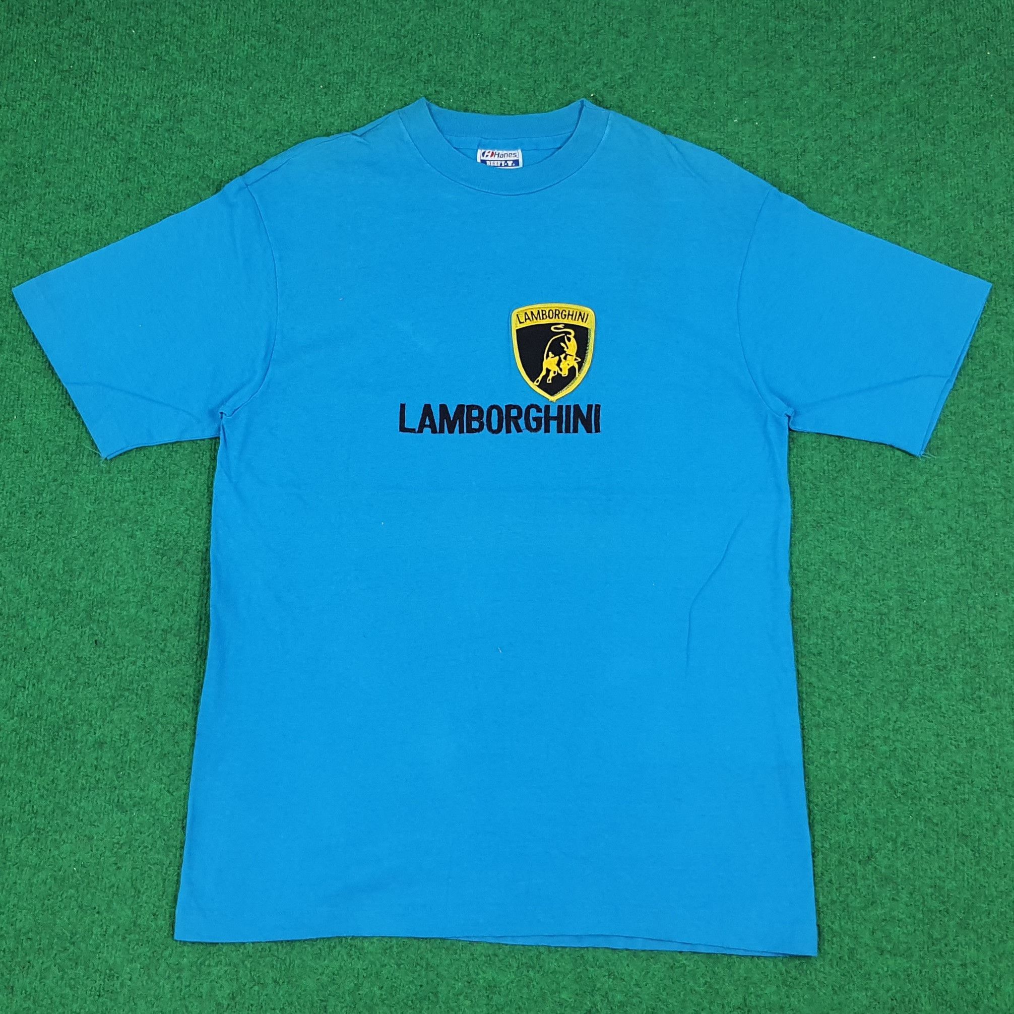 Lamborghini × Vintage Vintage Lamborghini Motorsports Embroidered Logo Tshirt Size US M / EU 48-50 / 2 - 1 Thumbnail