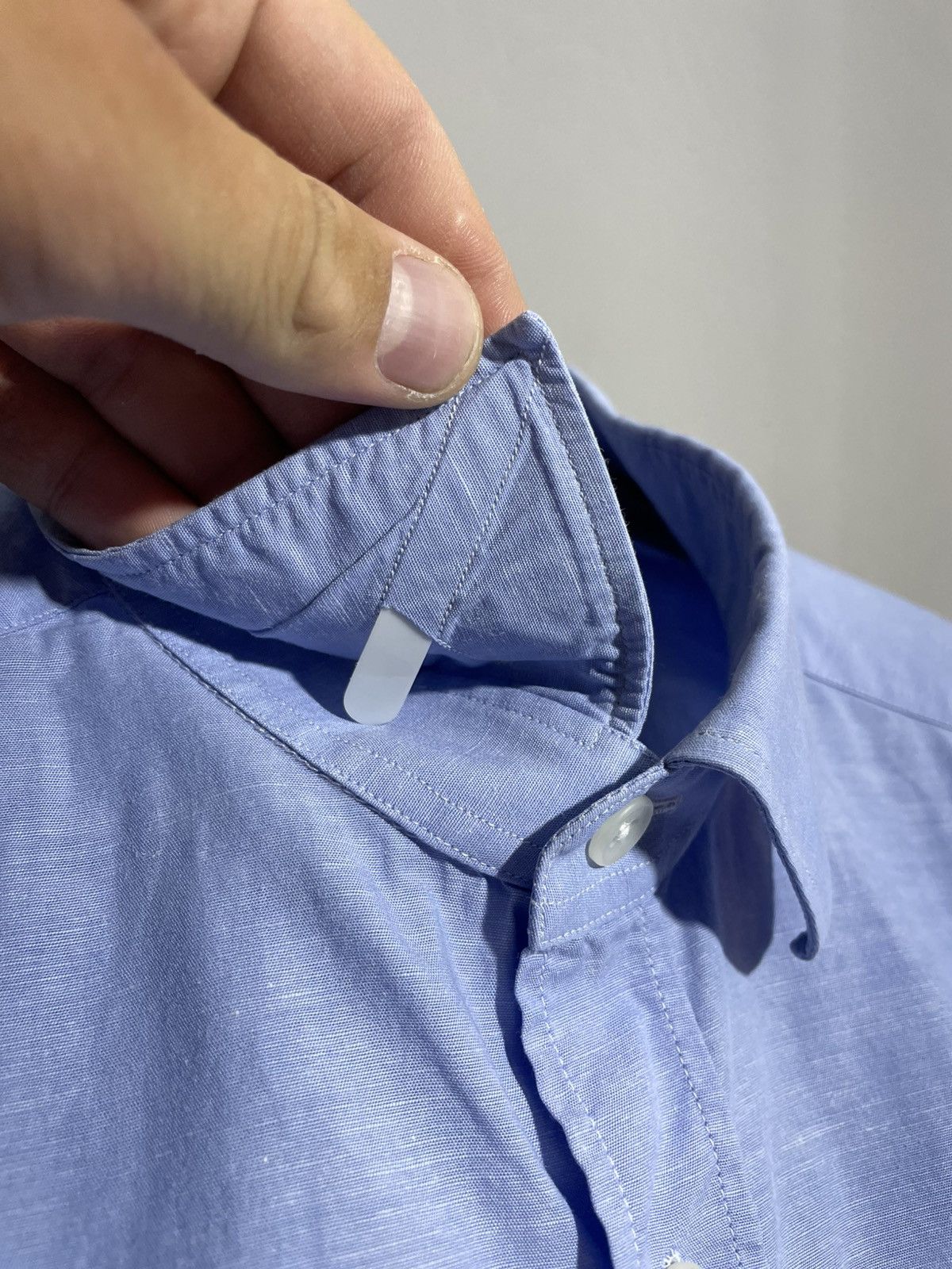 Z Zegna Z Zegna Blue Short sleeves shirt size 40 15 3/4 Size US M / EU 48-50 / 2 - 5 Thumbnail