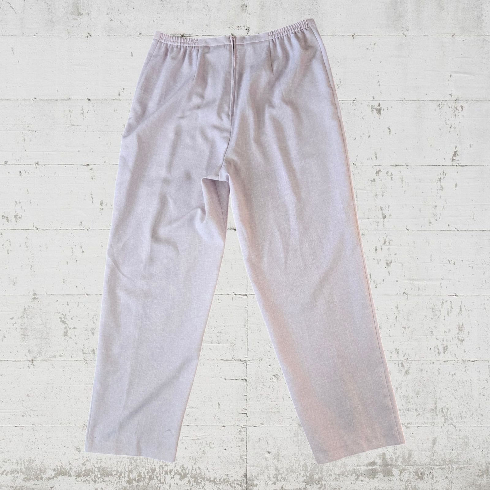 Vintage 90s Lilac Pink Vintage Pantsuit Set Size Large Size 34" / US 12 / IT 48 - 12 Thumbnail
