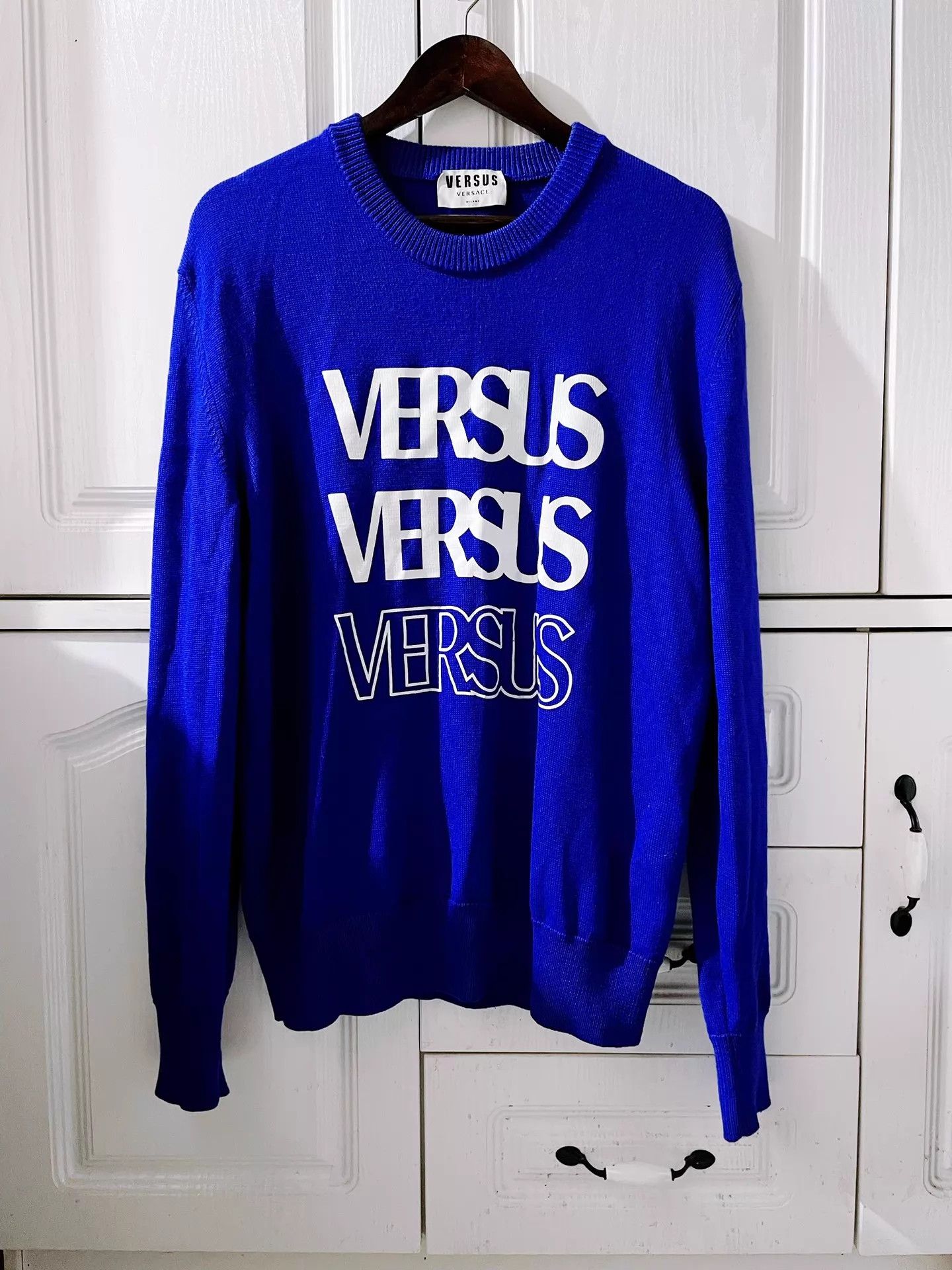 Versace Versace VS Collection Runway Wool Knit Hoodie Size US M / EU 48-50 / 2 - 1 Thumbnail