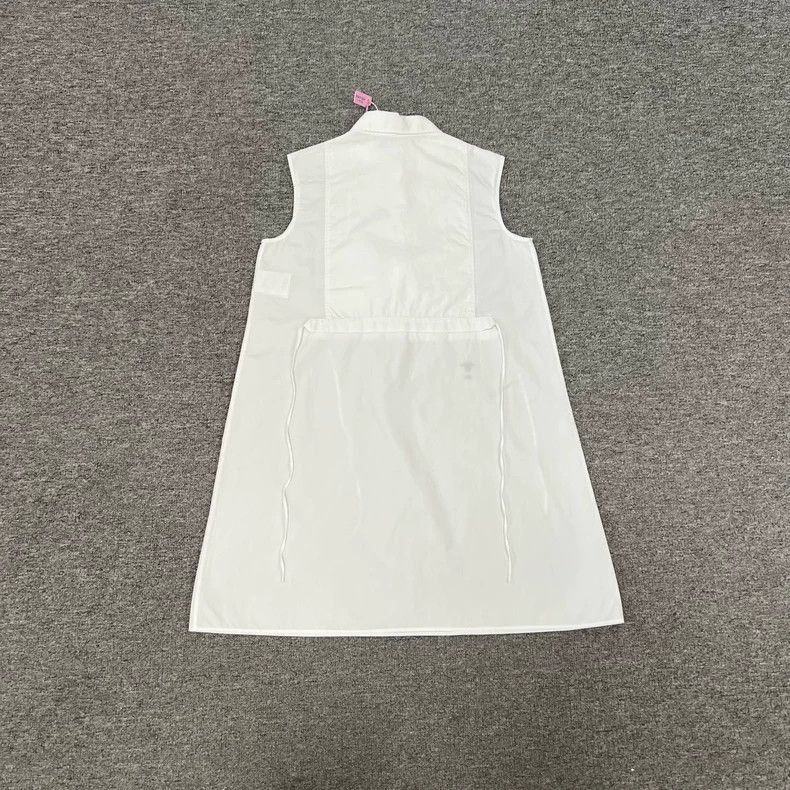 Dior Dior Embroidered White Shirt Dress Size 34-2506 Size XS / US 0-2 / IT 36-38 - 3 Thumbnail