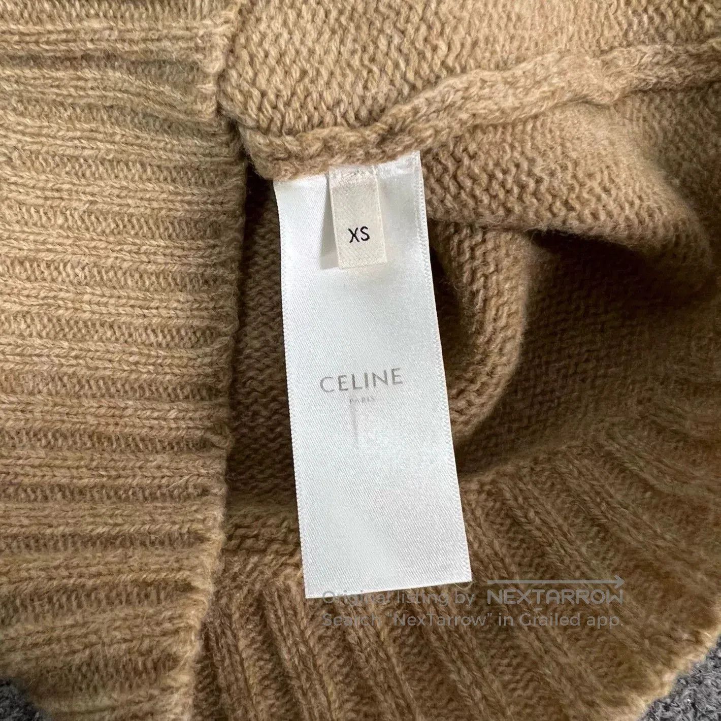 Celine Celine Women's Cashmere Knit Sweater XS. Size XS / US 0-2 / IT 36-38 - 3 Thumbnail