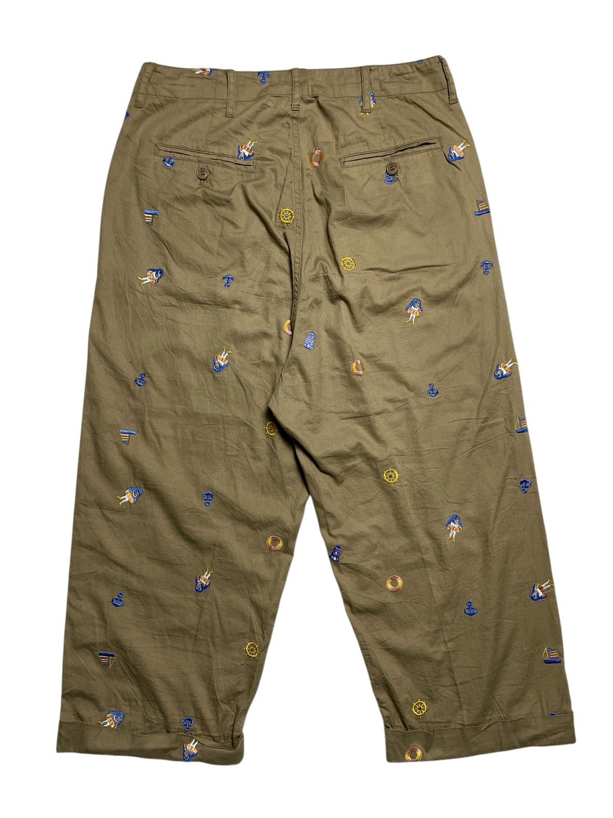 Issey Miyake 2000’s Net-Net - Full Patch AOP Cropped Pants Size US 28 / EU 44 - 8 Thumbnail