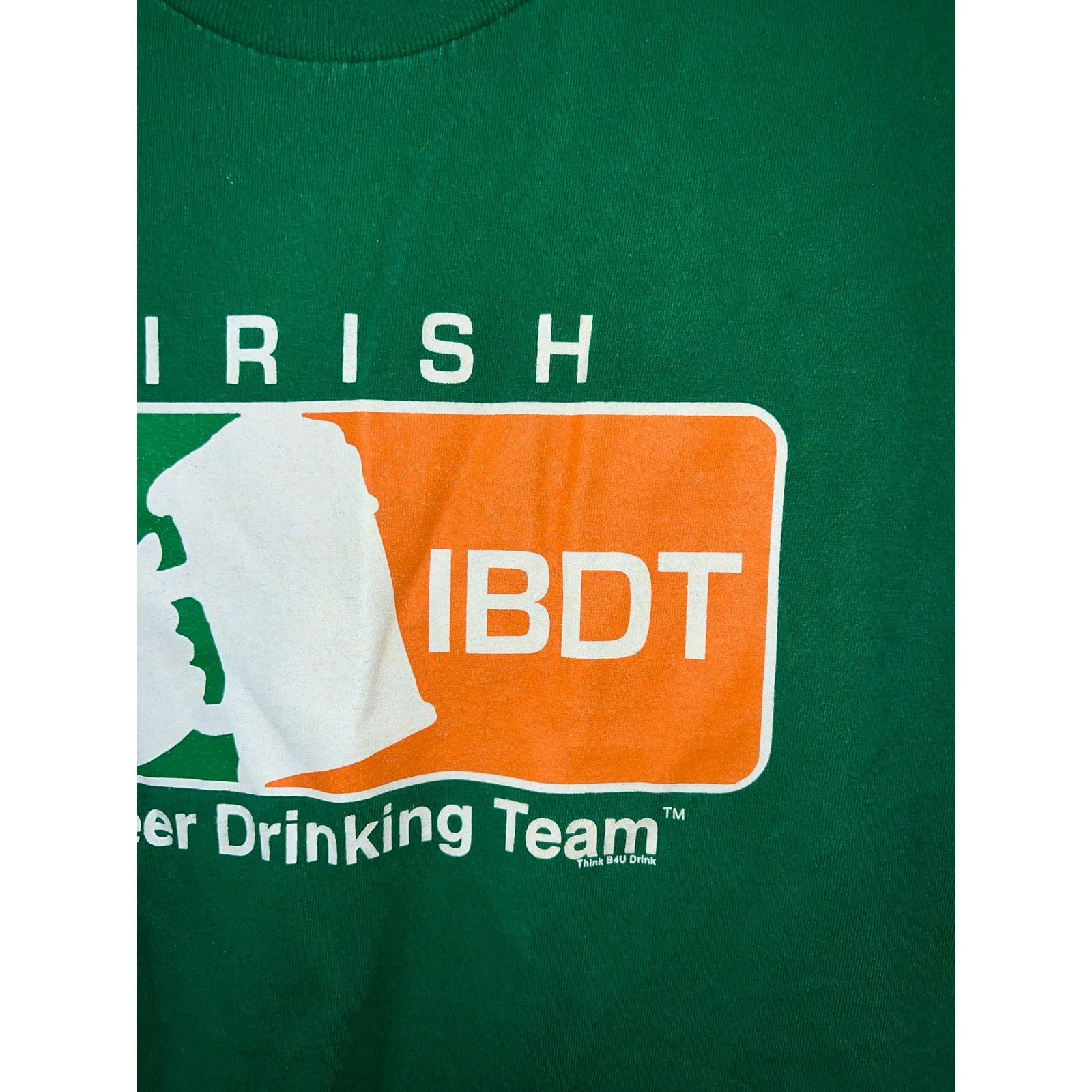 Alstyle Vintage Irish Beer Drinking Team Shirt Green Tee 2000s L Size US L / EU 52-54 / 3 - 3 Thumbnail