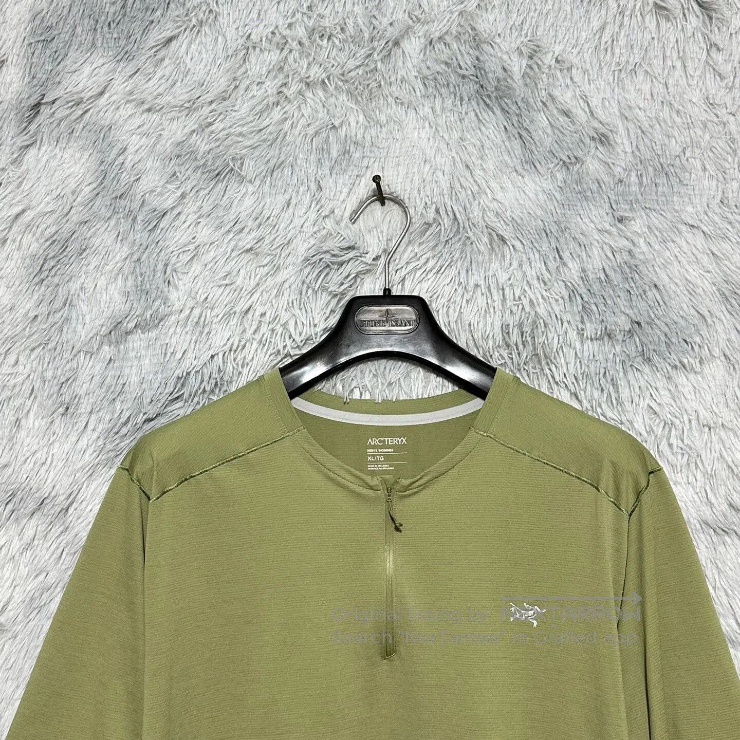 Arc'teryx Arcteryx Cormac 1/4 Zip Short Sleeve Tee. Size US XL / EU 56 / 4 - 3 Thumbnail