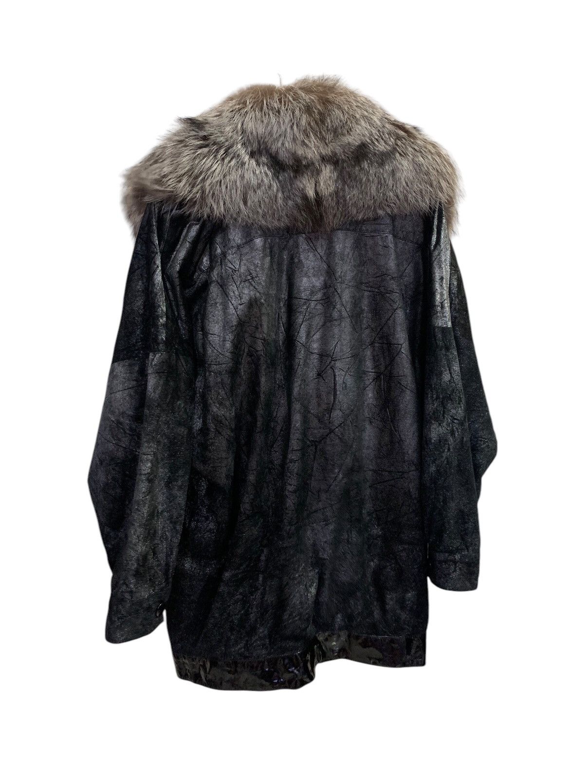 Designer × Vintage Vintage Corval Paris Fur Jacket Size US XL / EU 56 / 4 - 4 Thumbnail