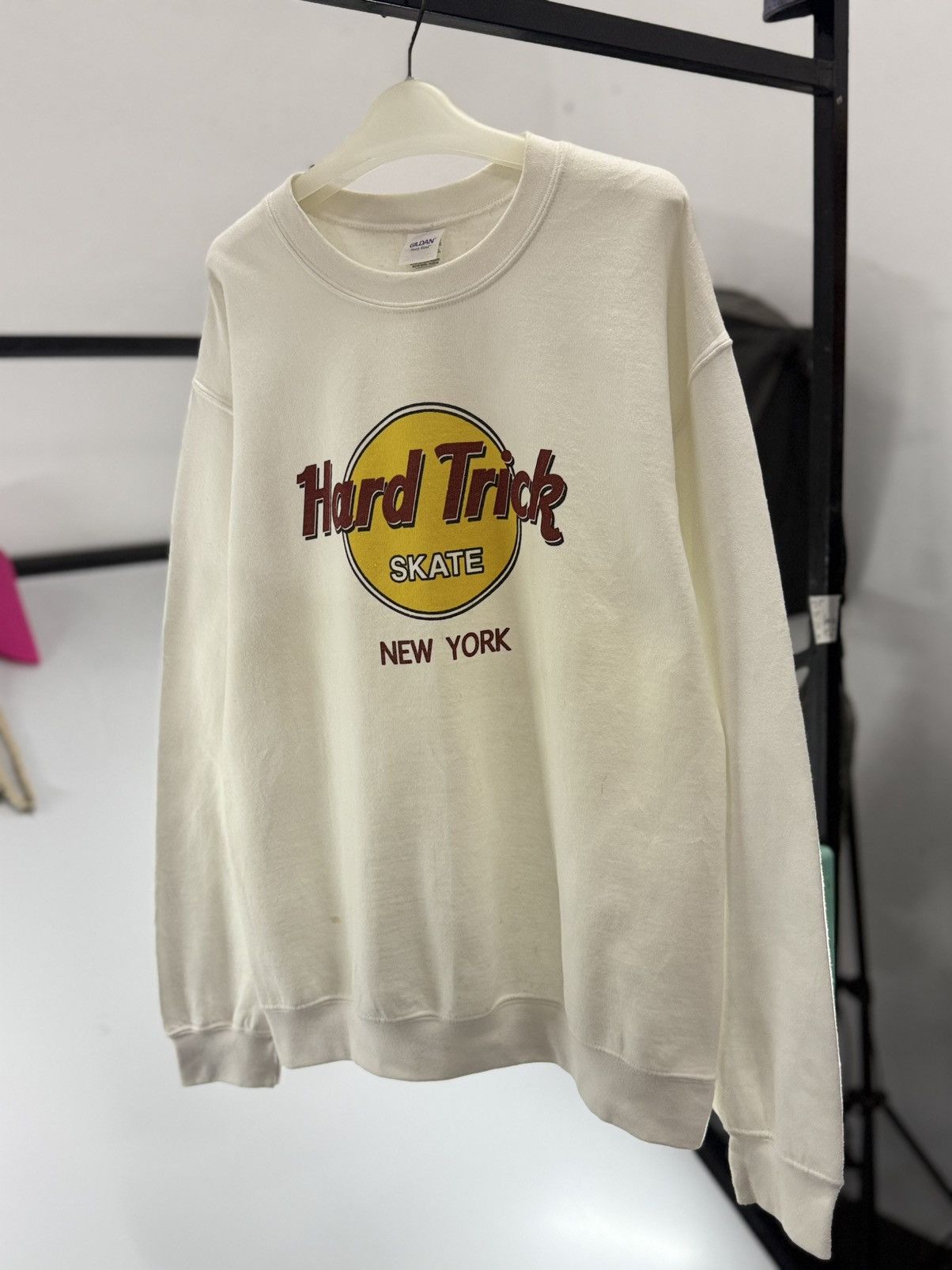 Sex Skateboards 🔥 Hard Trick SKATEBOARDS New York Gildan Y2K Sweatshirt - M Size US M / EU 48-50 / 2 - 1 Thumbnail