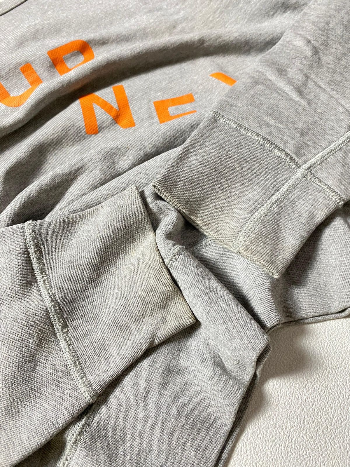 Acne Studios Acne Studios Our Journey - Gray Slogan College Sweater Size US L / EU 52-54 / 3 - 7 Thumbnail