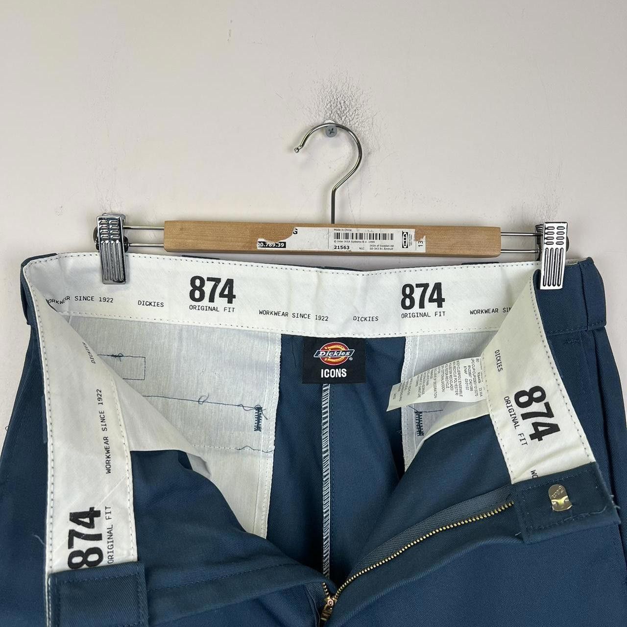Dickies Dickies Men's Original 874 Work Pants - Navy Blue Size US 34 / EU 50 - 4 Thumbnail
