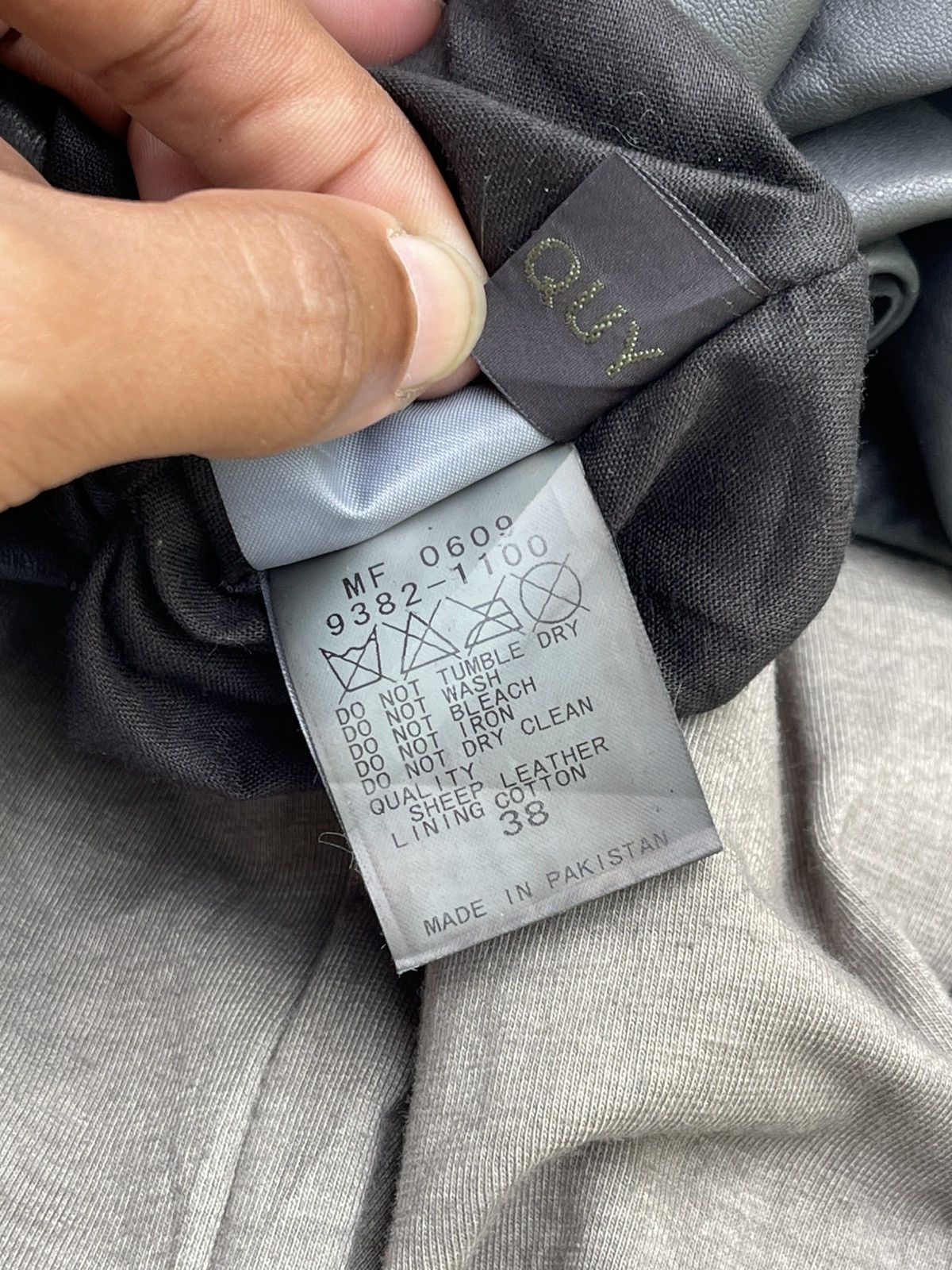 If Six Was Nine × Japanese Brand × KMRii 🔥VINTAGE HOCQUY SHEEP LEATHER COAT/JACKET Size US S / EU 44-46 / 1 - 19 Thumbnail